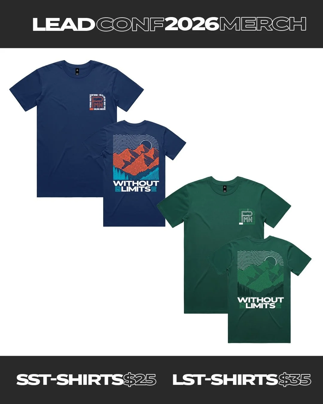 While you&rsquo;re at #LEAD2026, be sure to pick up a piece or two of PMN merch - all inspired by our mission of &ldquo;Fulfilling the Great Commission Together!&rdquo;

(Thank you as always to @commongood.creative for the amazing designs!)