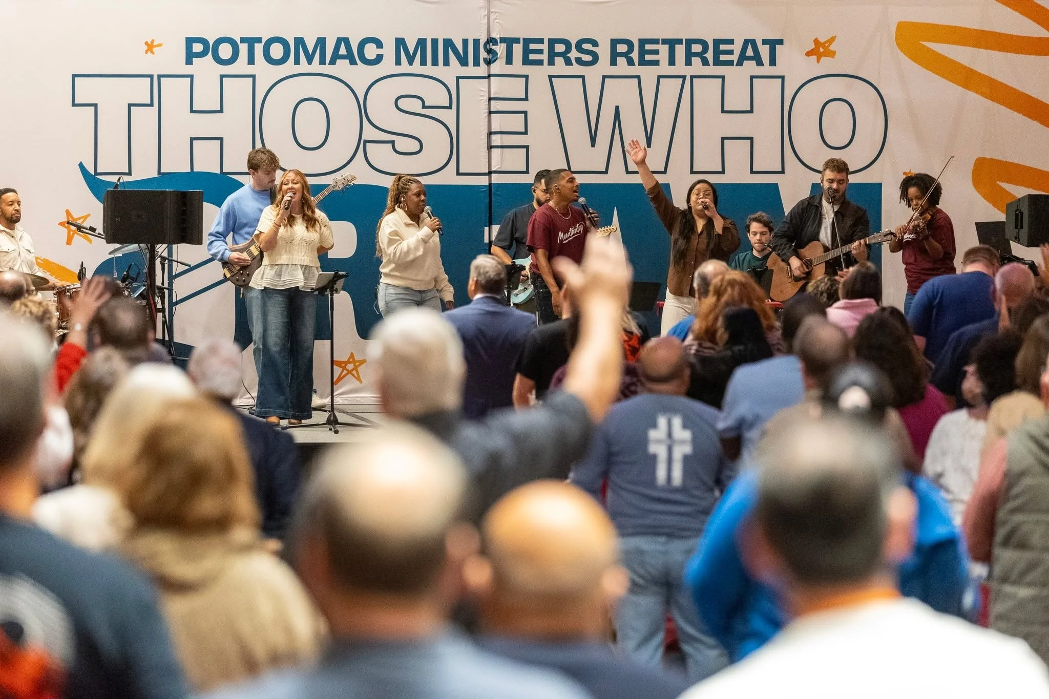 "Those who go out weeping, carrying seed to sow, will return with songs of joy, carrying sheaves with them." -Psalms 126:6 

No better way to close out our time together at Ministers Retreat 2026 than in communion and celebration! Together,
