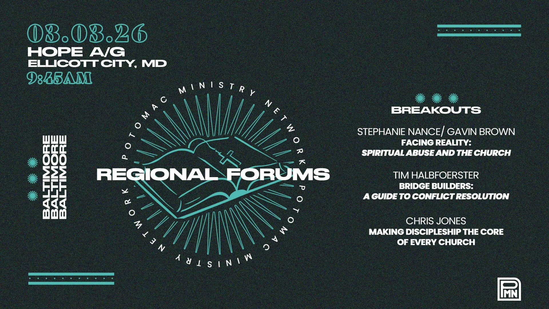 Baltimore Regional Forum