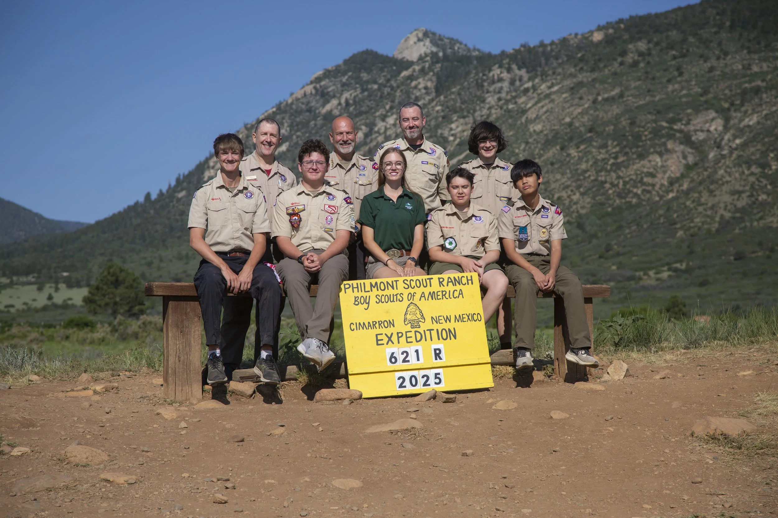 Troop 366 at Philmont 2025