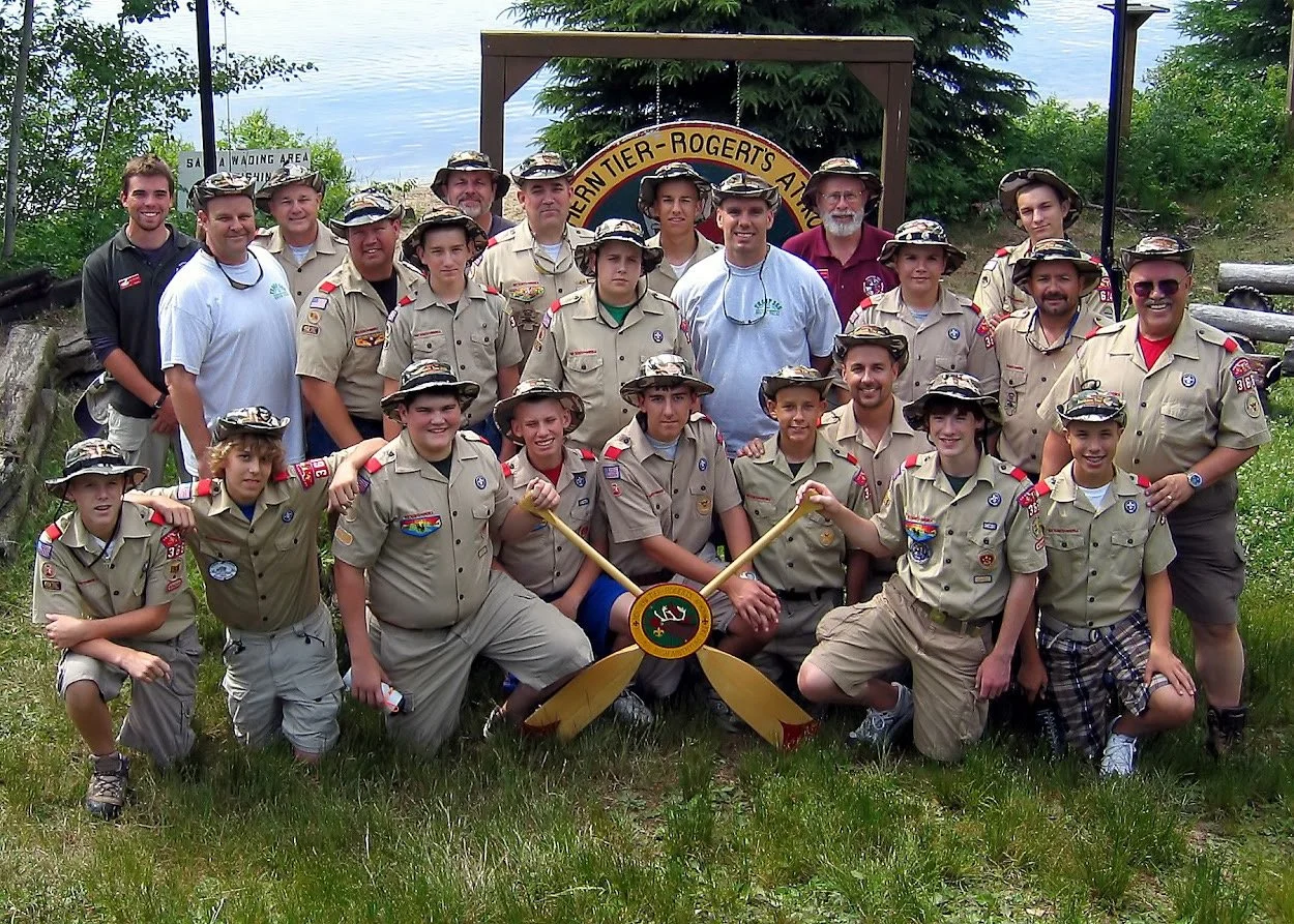 Troop 366 at Northern Tier in 2006