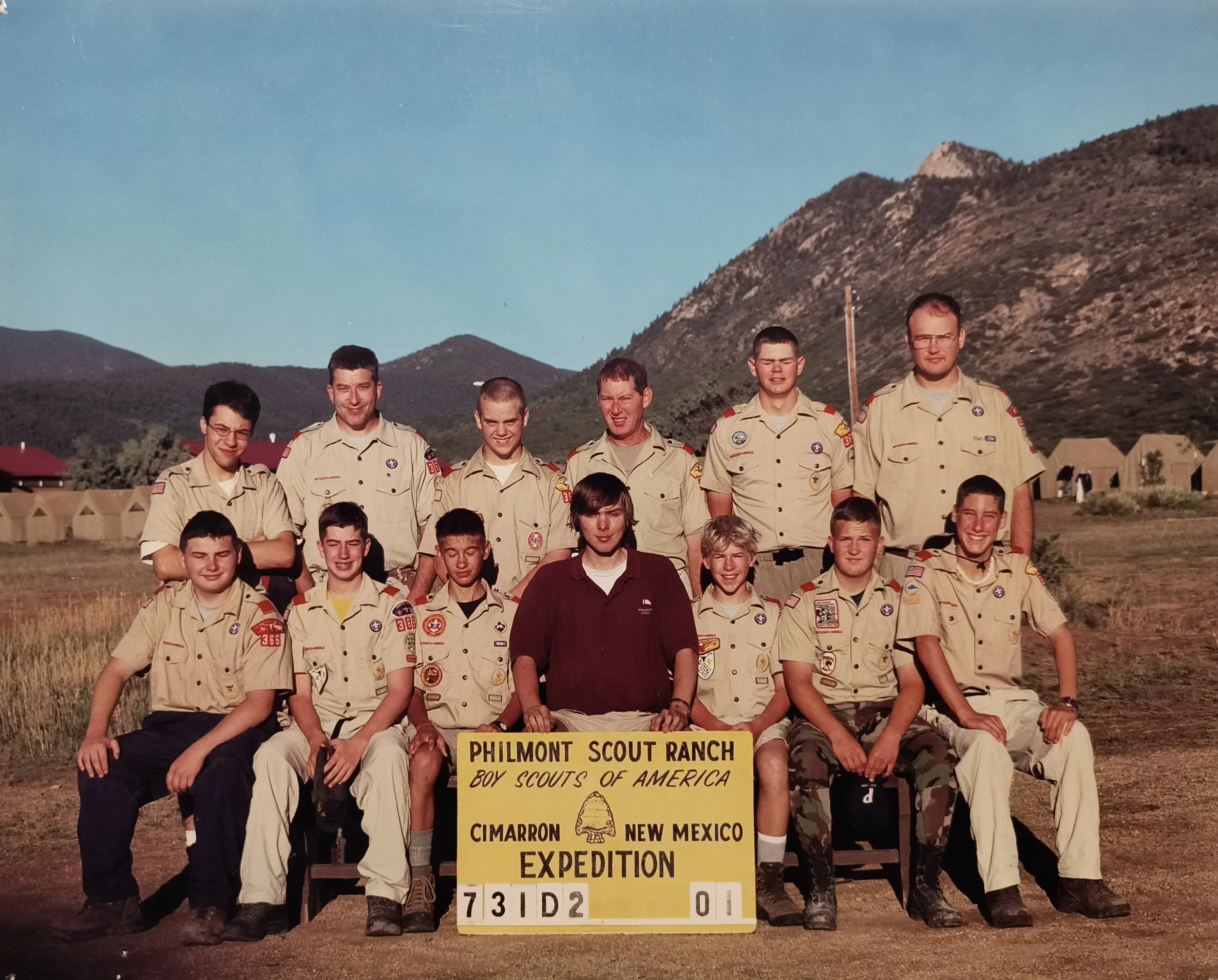 Troop 366 at Philmont 2001