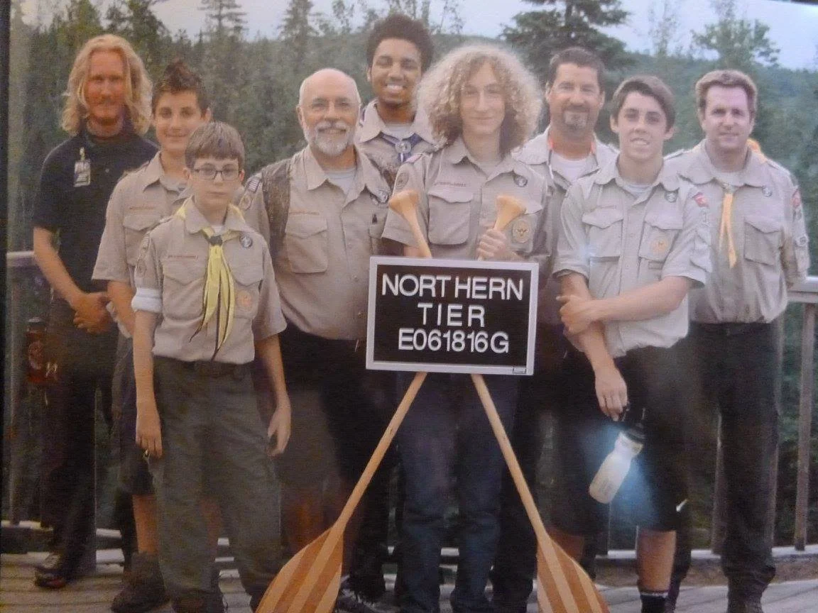 Troop 366 at Northern Tier in 2016