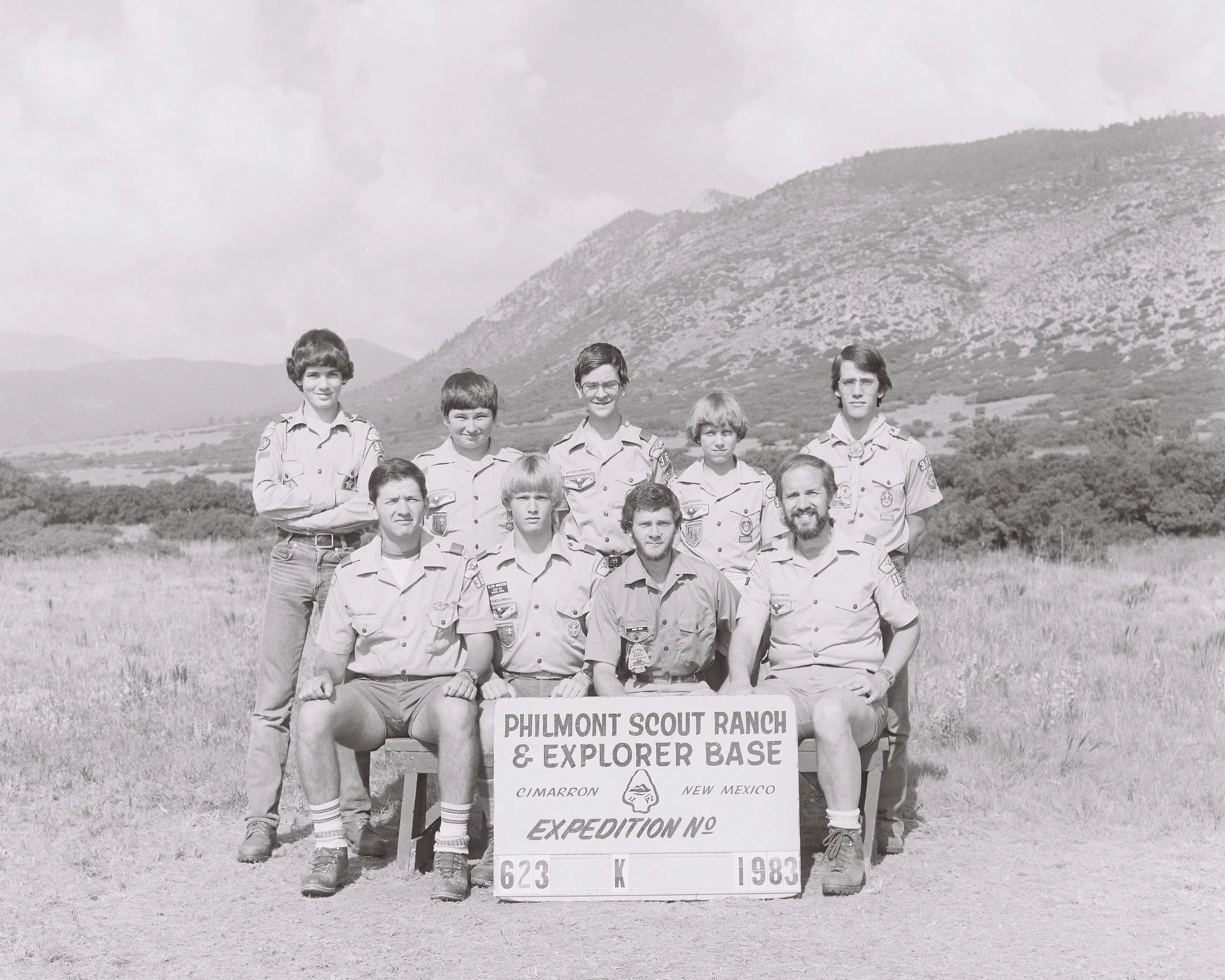 Troop 366 at Philmont in 1983