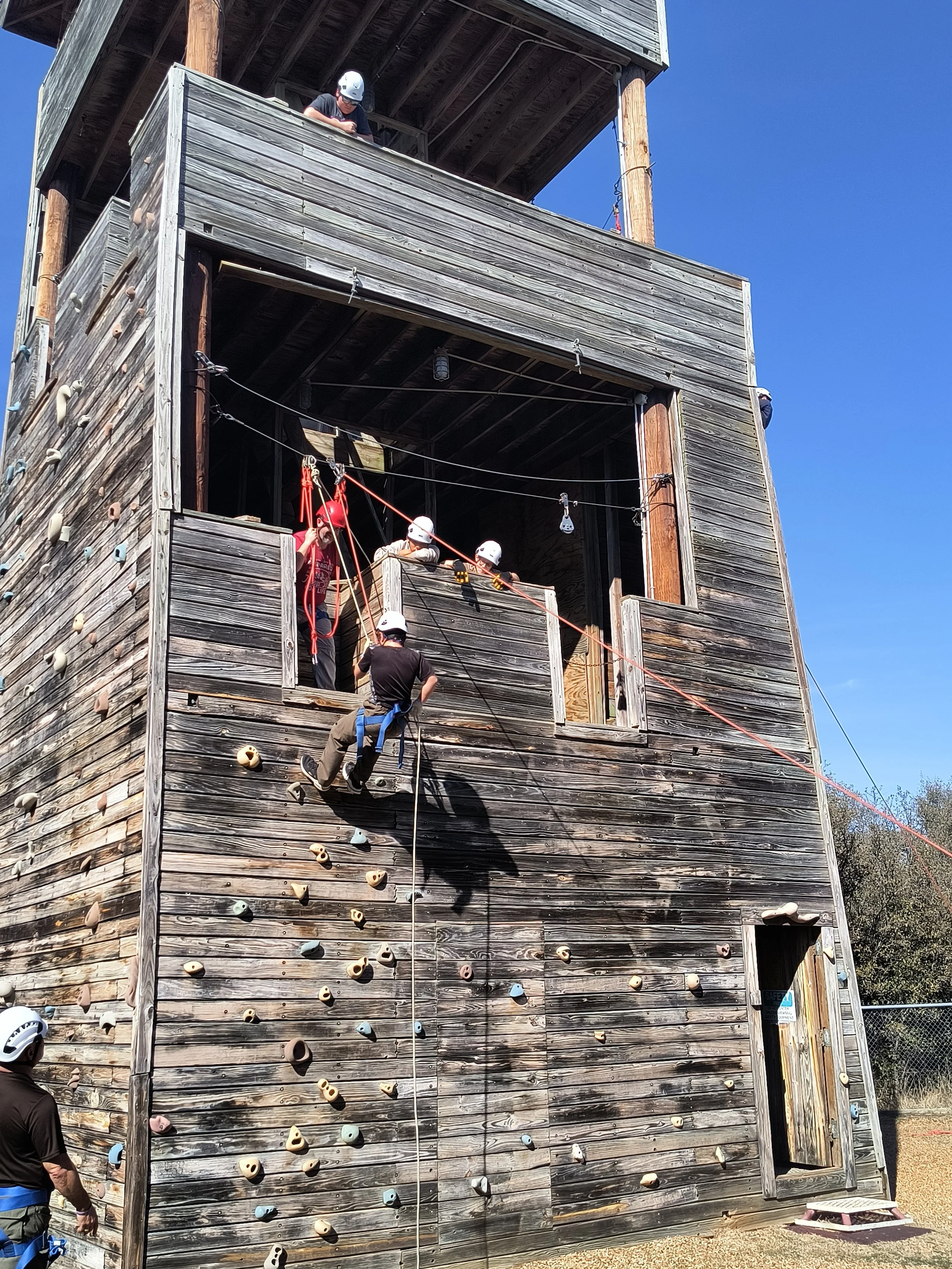 Climbing Tower at Sid Richardson (2026)