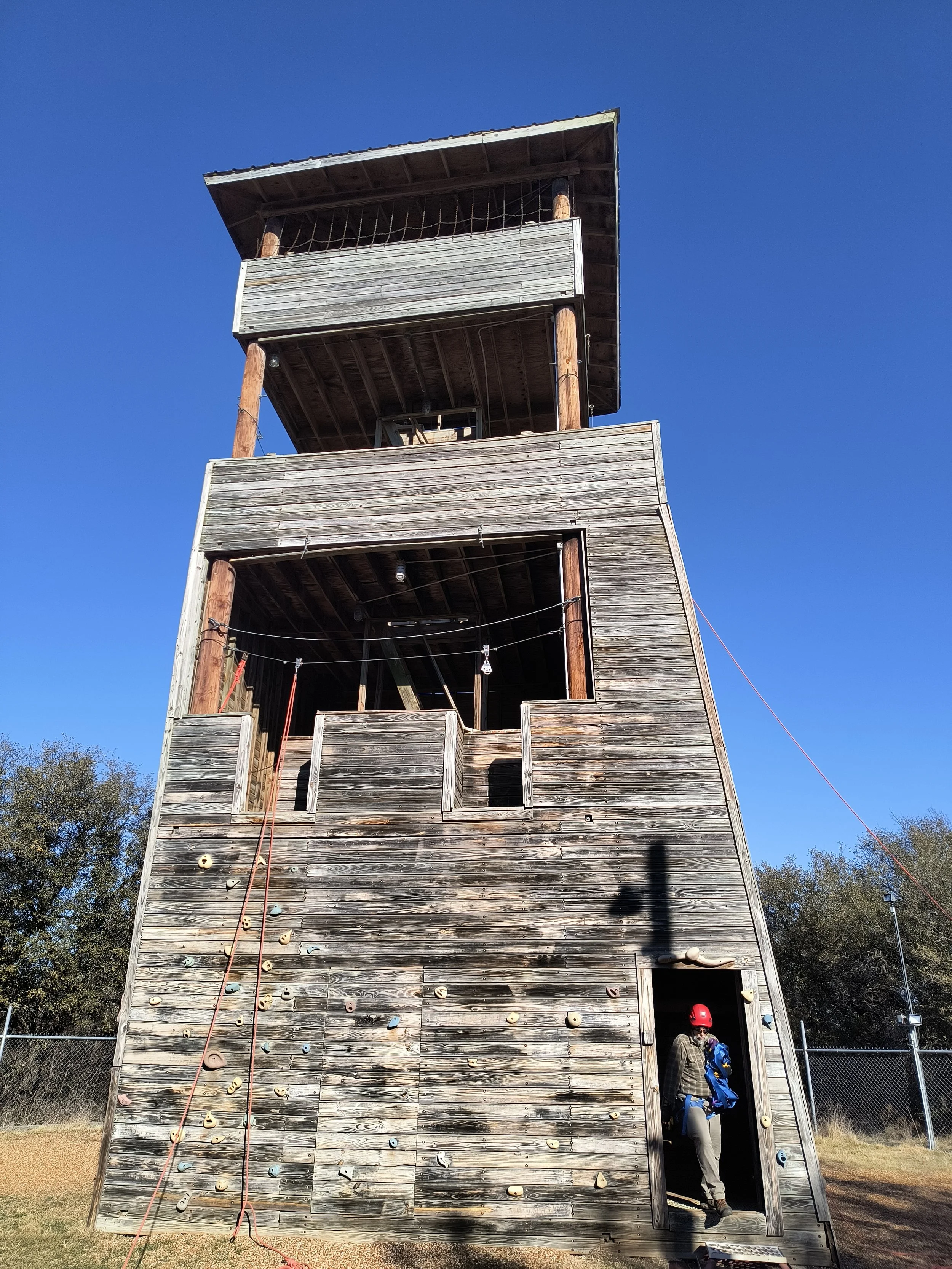Climbing Tower at Sid Richardson (2026)