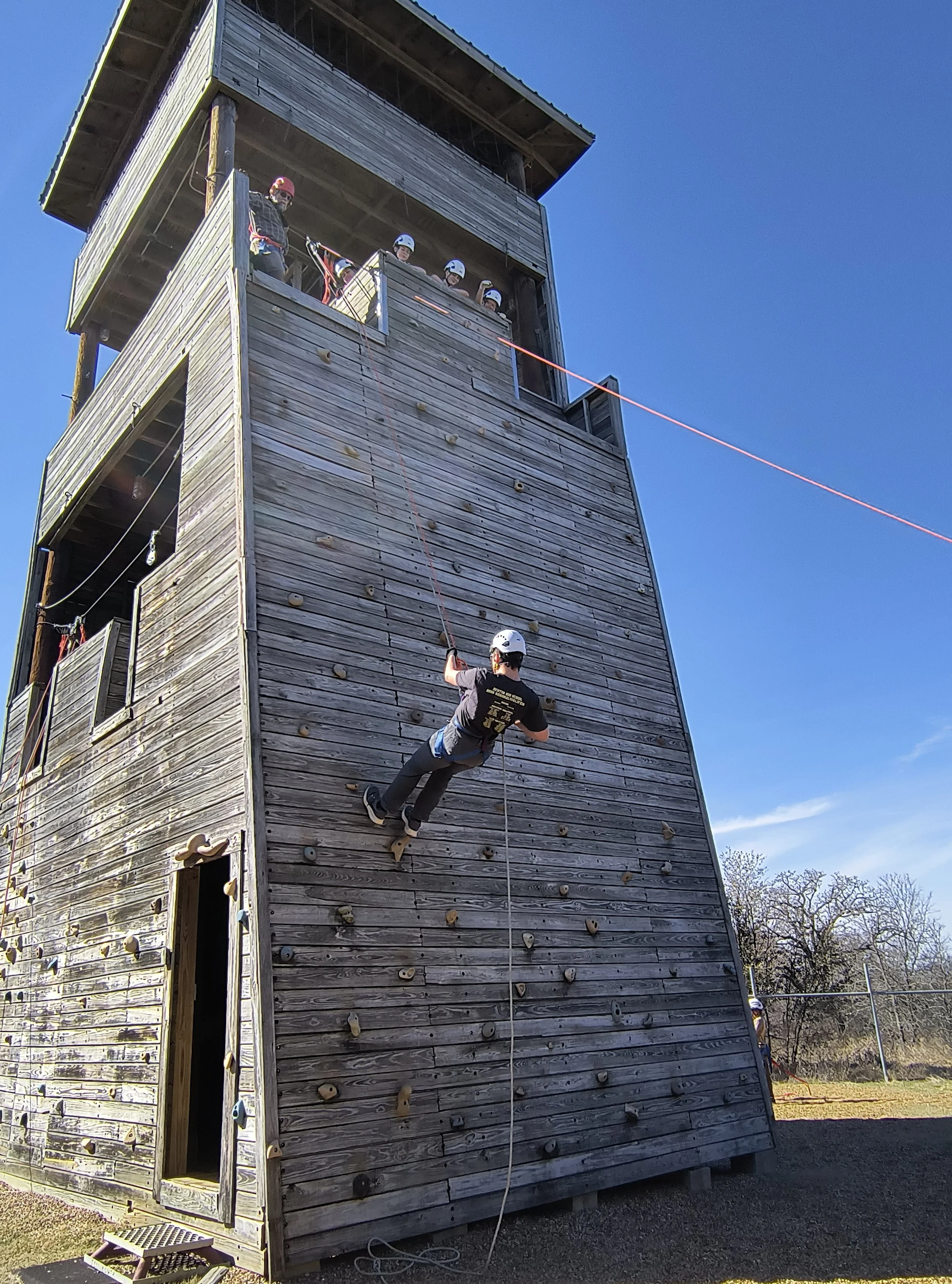 Climbing Tower at Sid Richardson (2026)