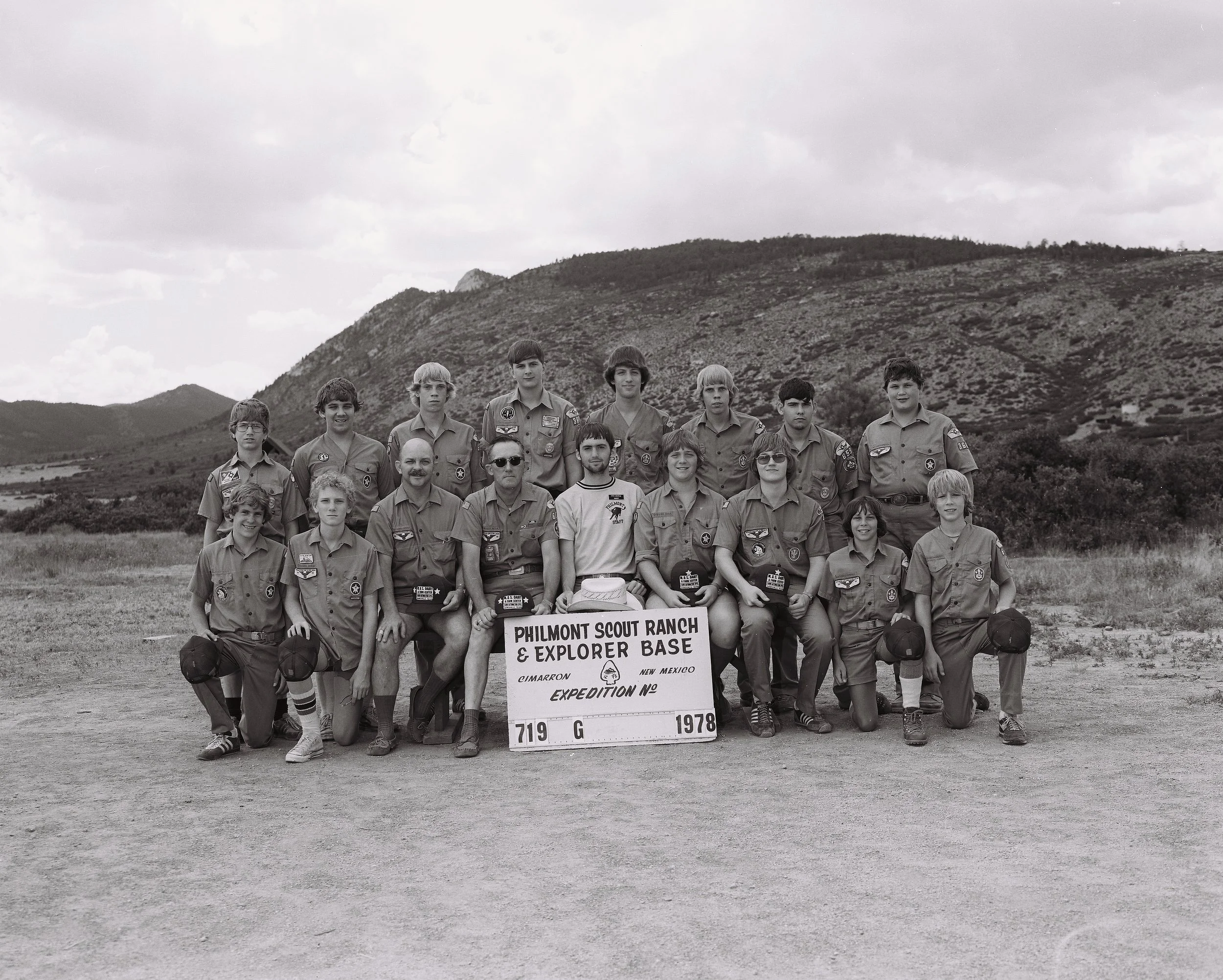 Troop 366 at Philmont in 1978