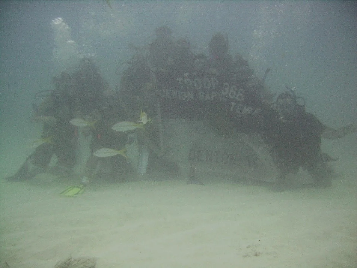 Troop 366 in Sea Base Florida in 2008