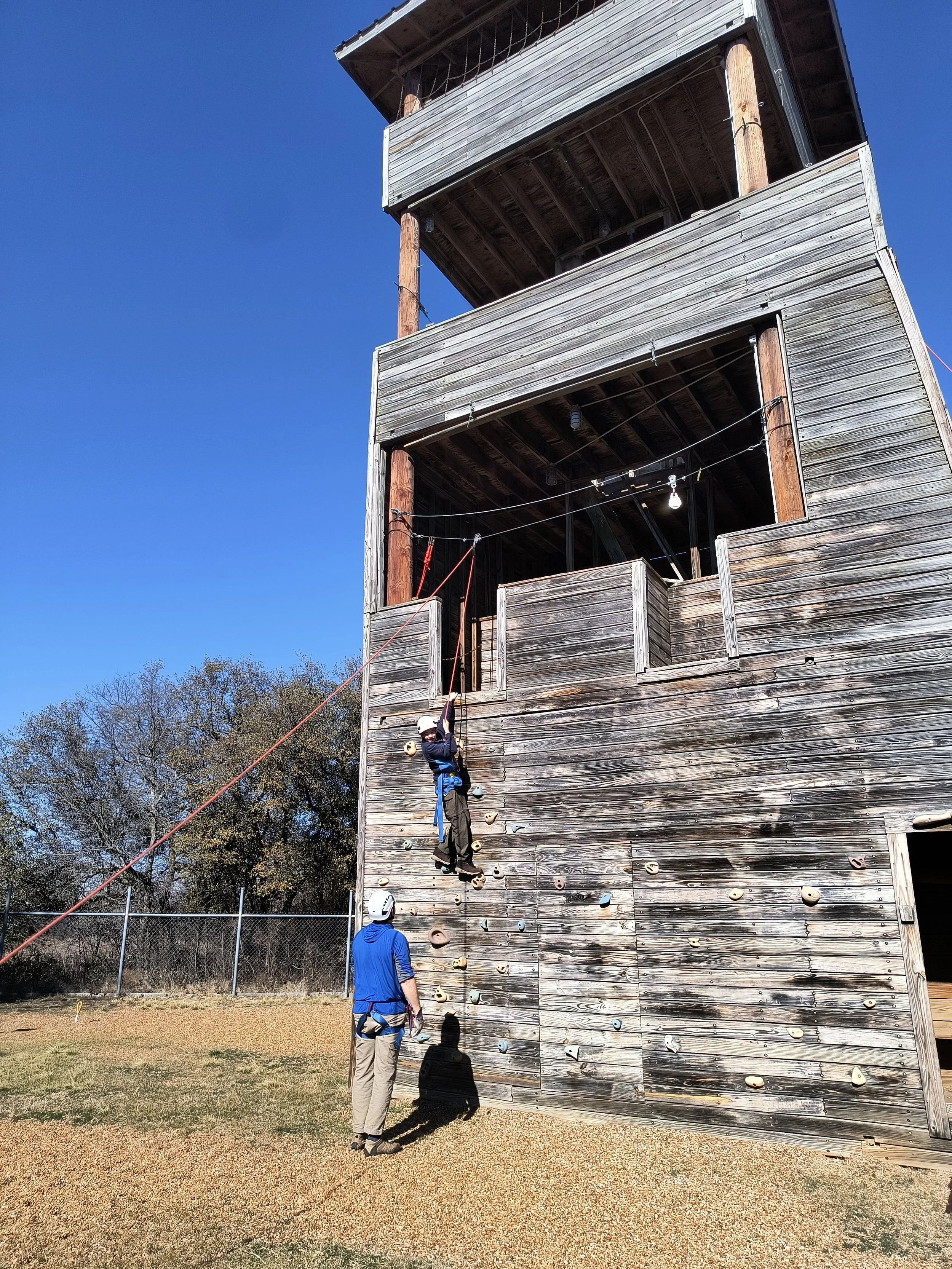 Climbing Tower at Sid Richardson (2026)