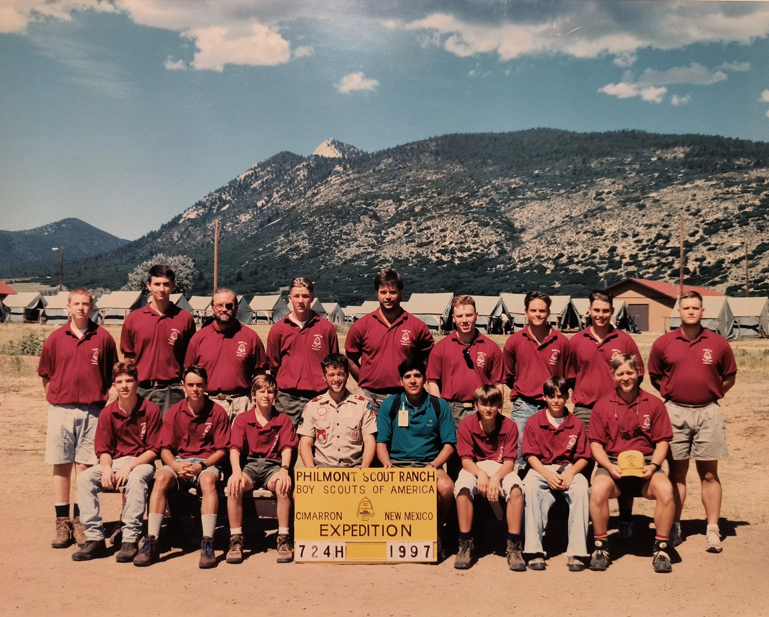 Troop 366 at Philmont 1997