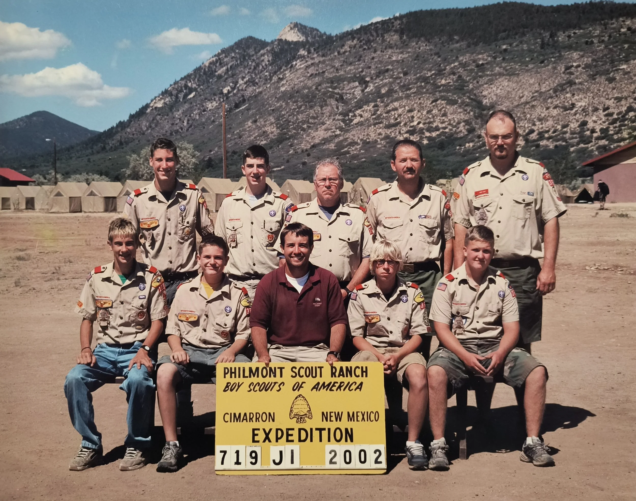 Troop 366 at Philmont 2002