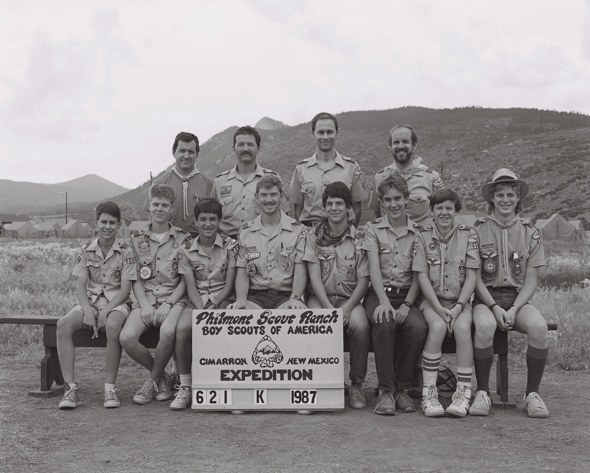 Troop 366 at Philmont 1987