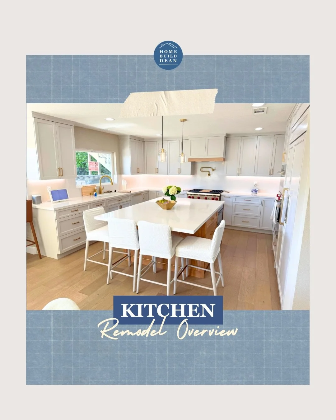 Kitchen Remodel in 50 Days ⏪✨📝

This renovation was a clean kitchen remodel with a small addition breakfast nook. 

New custom cabinets, new quartz counters and backsplash, new oak stained island, a pot filler over the oven, and more.

Any questions