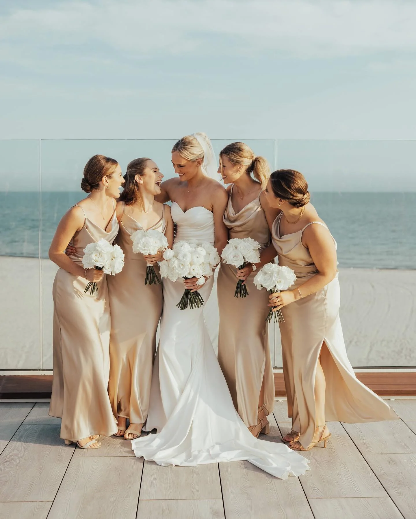 I always have and always will love white roses for the maids. They fit almost every vibe and go with any attire. A classic for a good reason 🤍

Couple: @sophieborg @_packybrown 
Venue: @wychmereevents @e_murphyyy 
Photo: @sierraarcherphoto 
Video: @