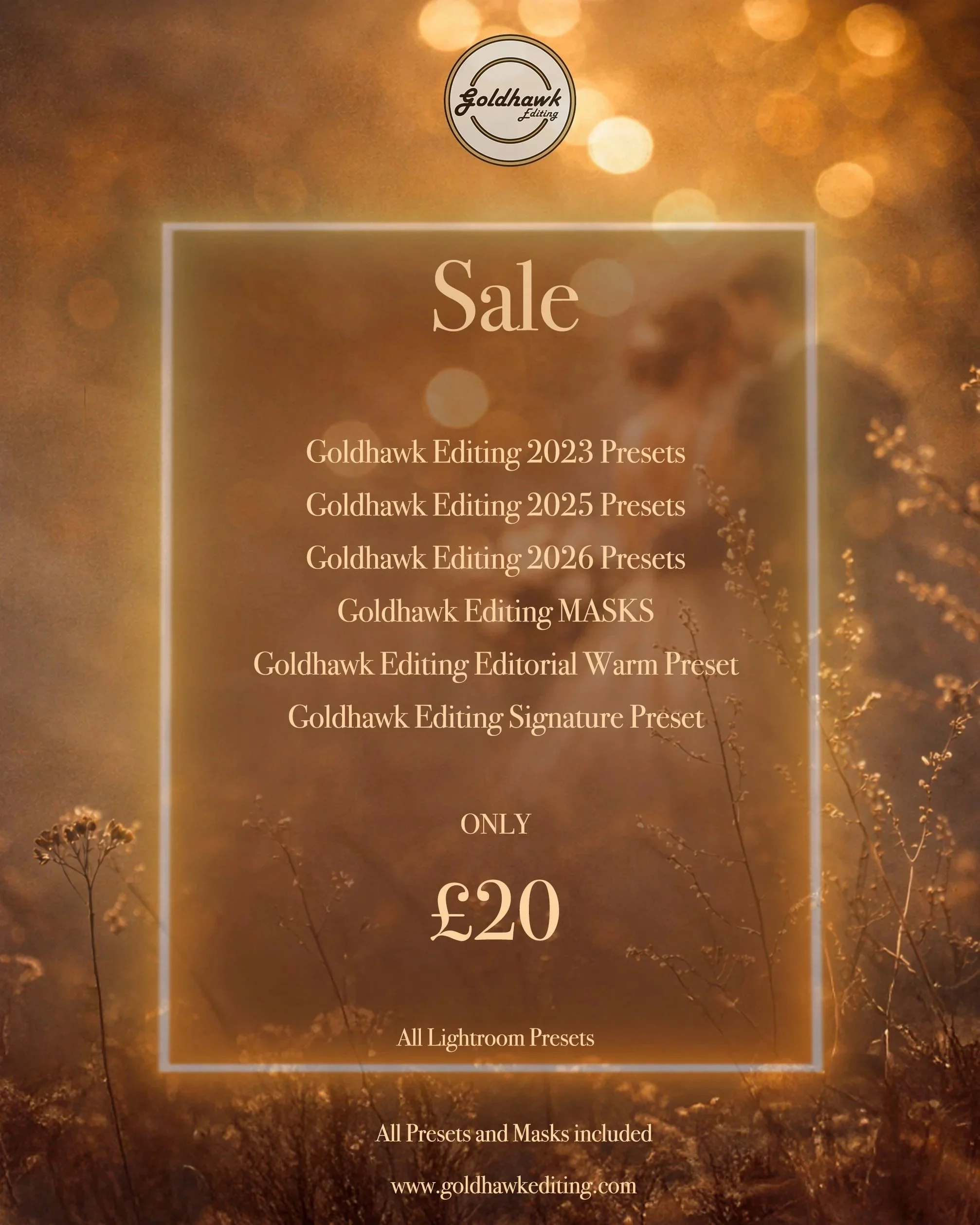 Goldhawk Editing — Complete Preset & Mask Collection MEMBERS