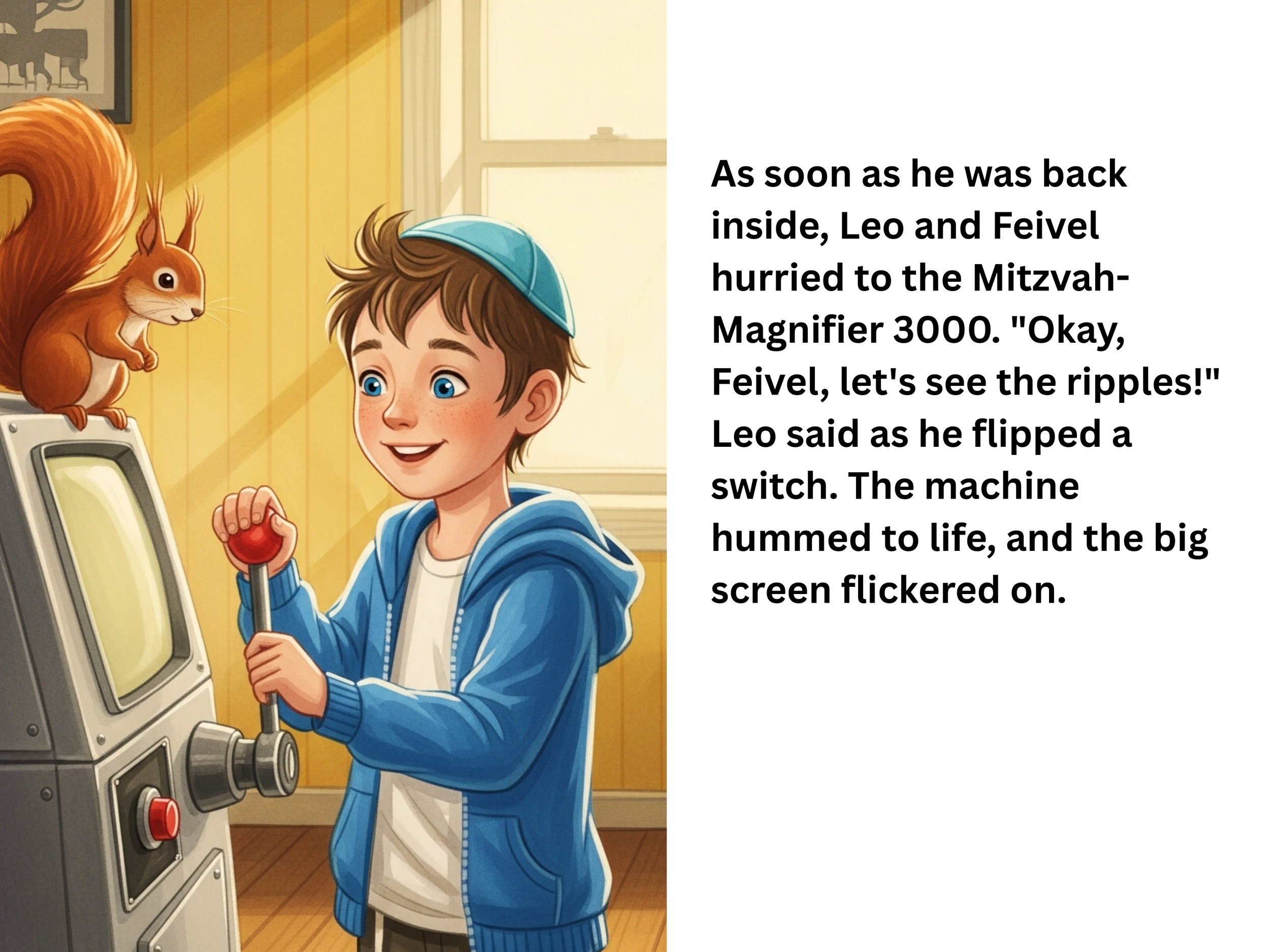 Leo and the Mitzvah Magnifier 3000 - Page 4