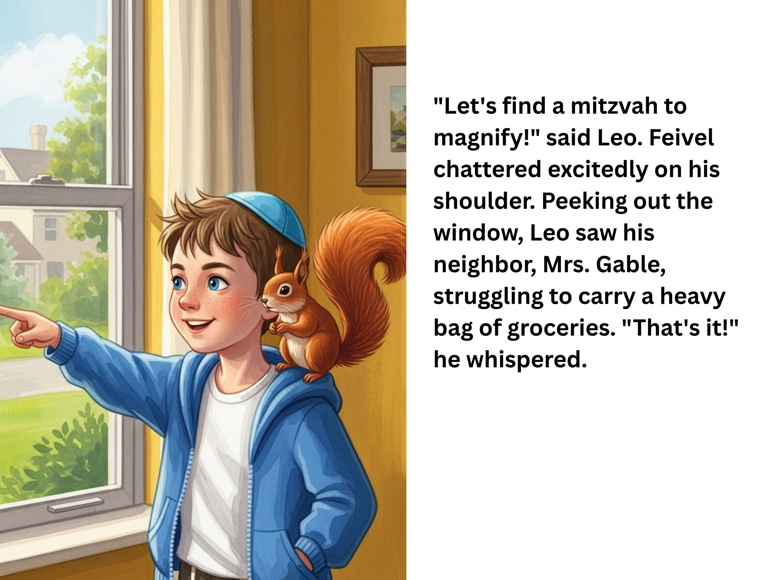 Leo and the Mitzvah Magnifier 3000 - Page 2