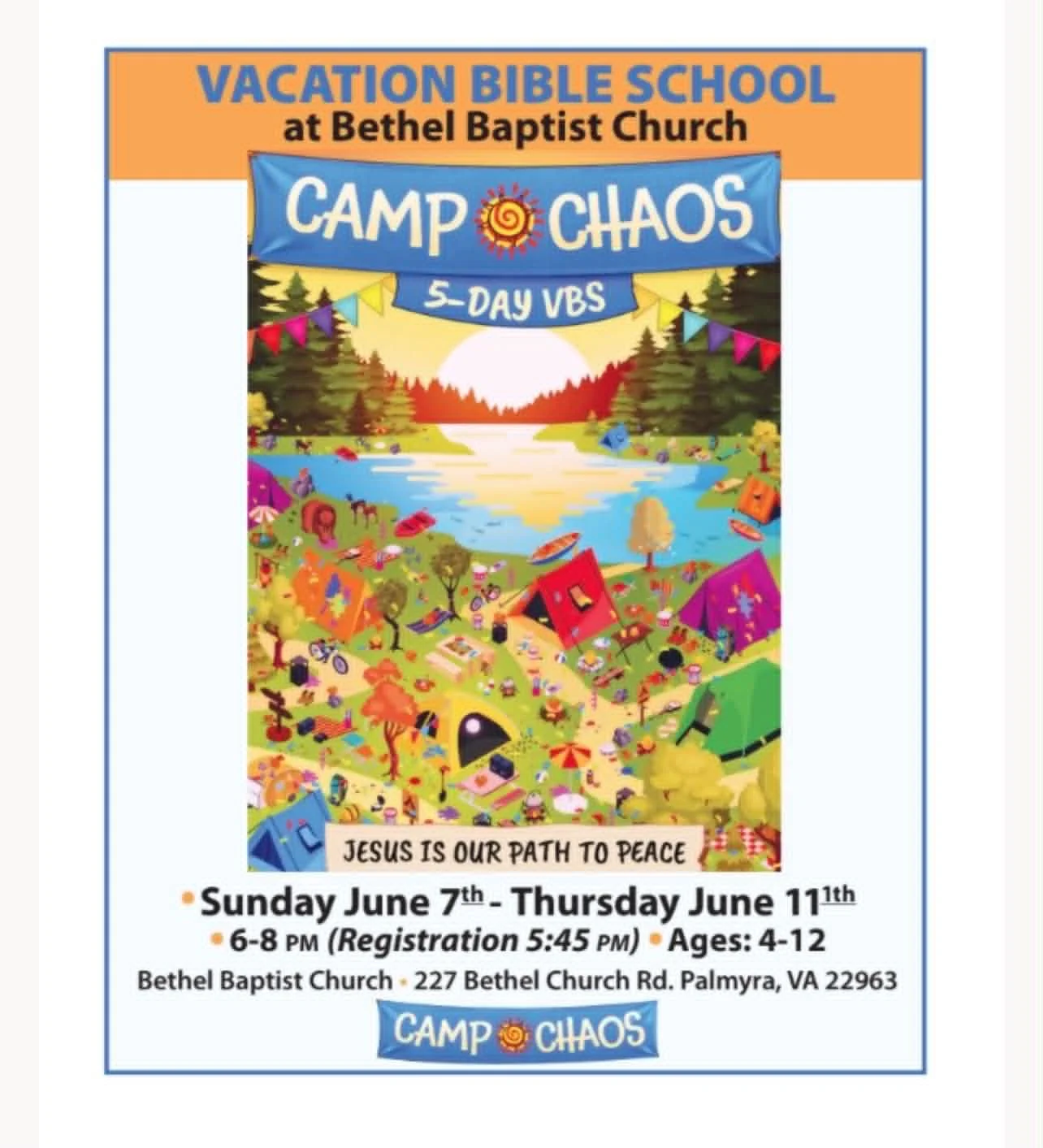 Vacation Bible School Class