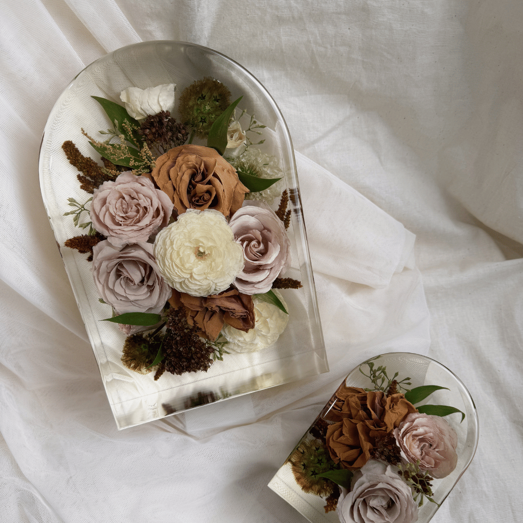 3D Arch floral preservation block