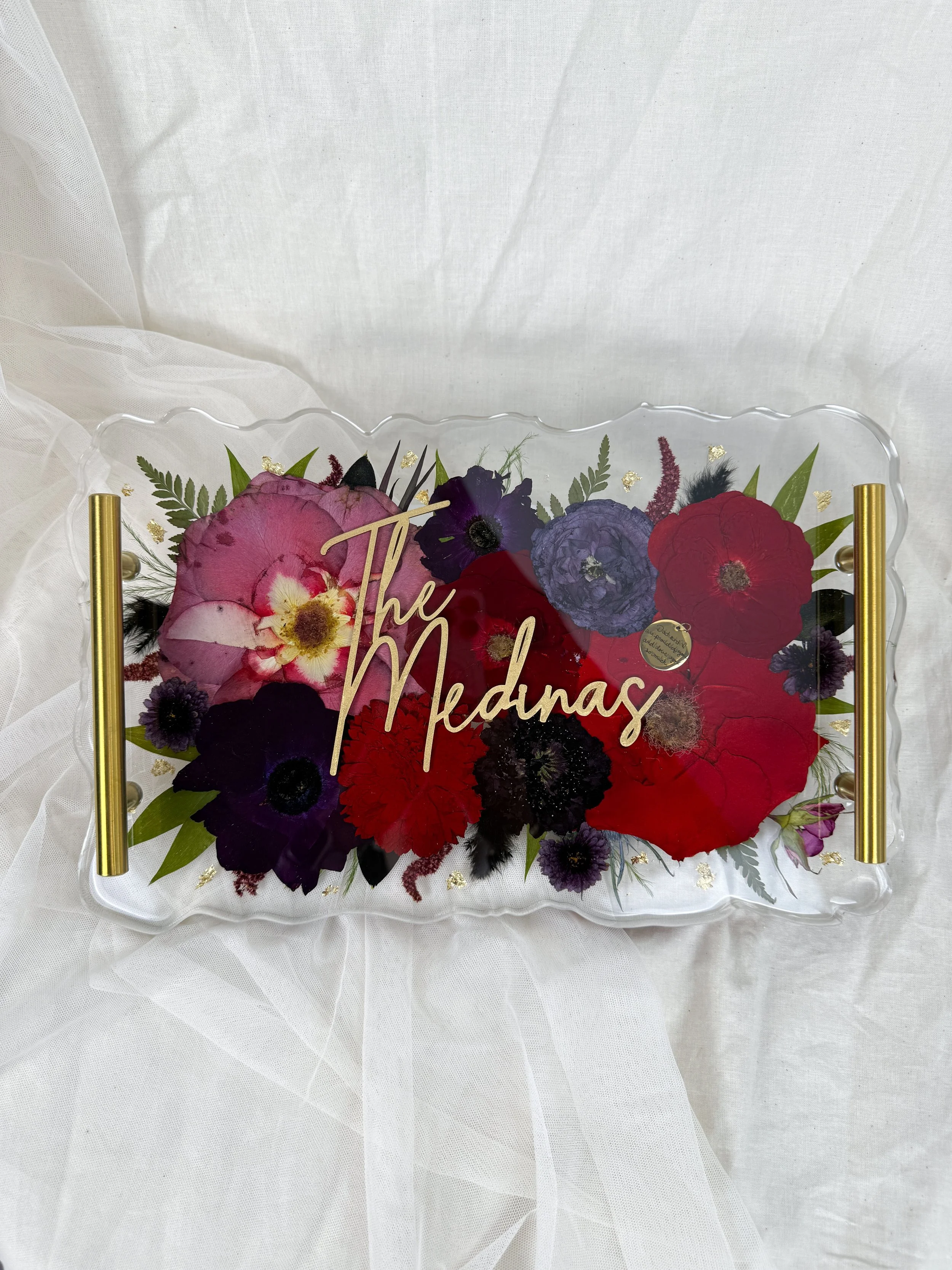 Large Geode Resin Tray