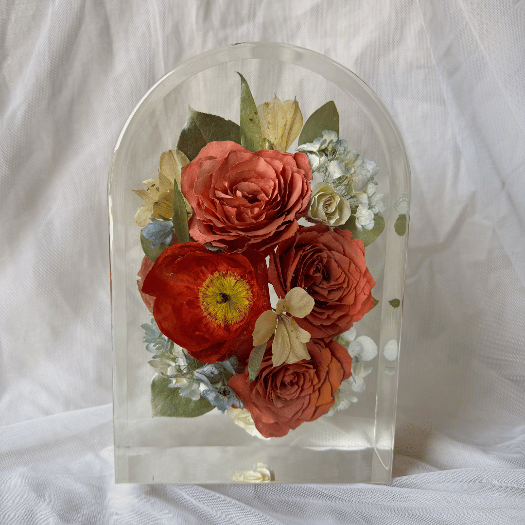 3D Arch floral preservation block
