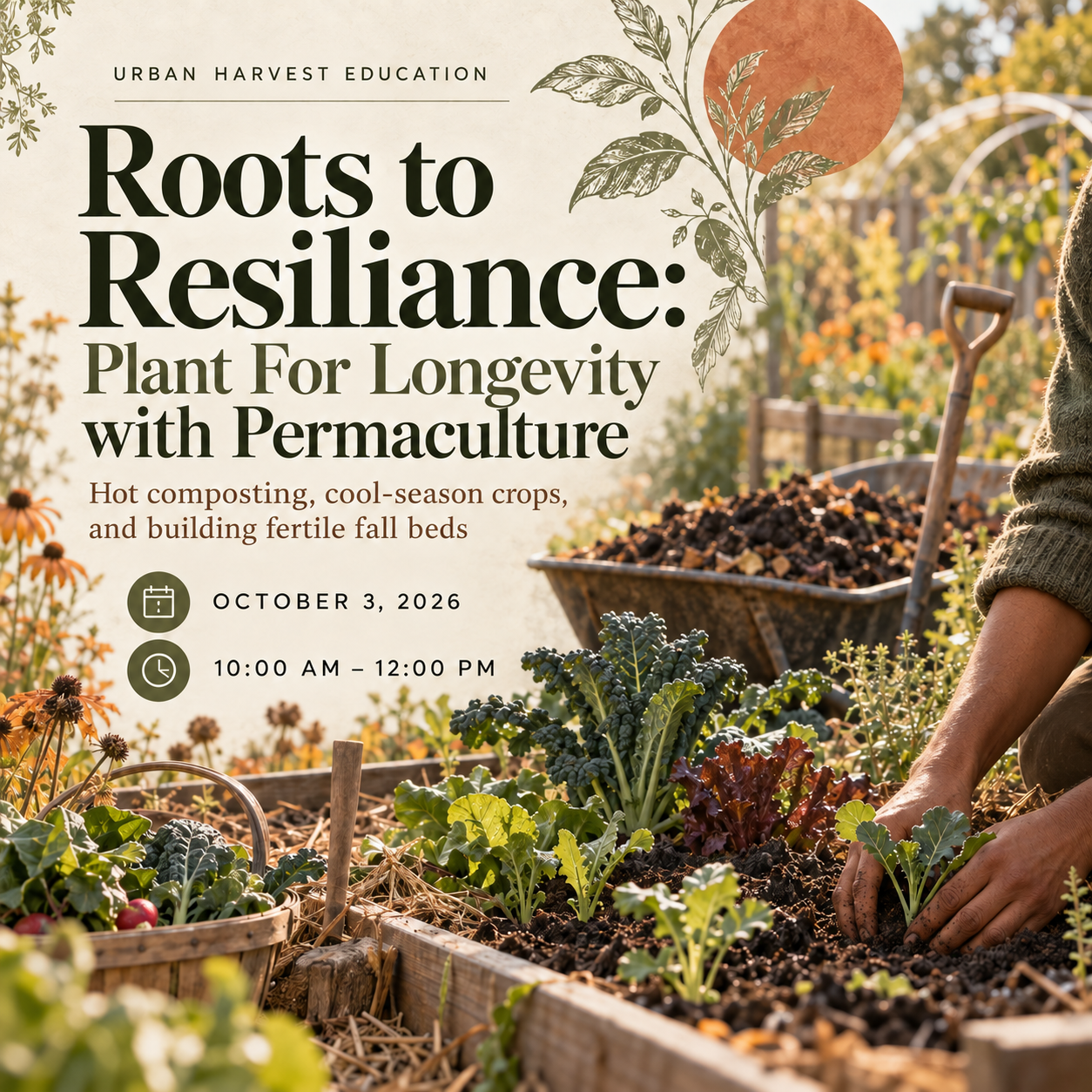 Roots to Resilience: Plant For Longevity with Permaculture
