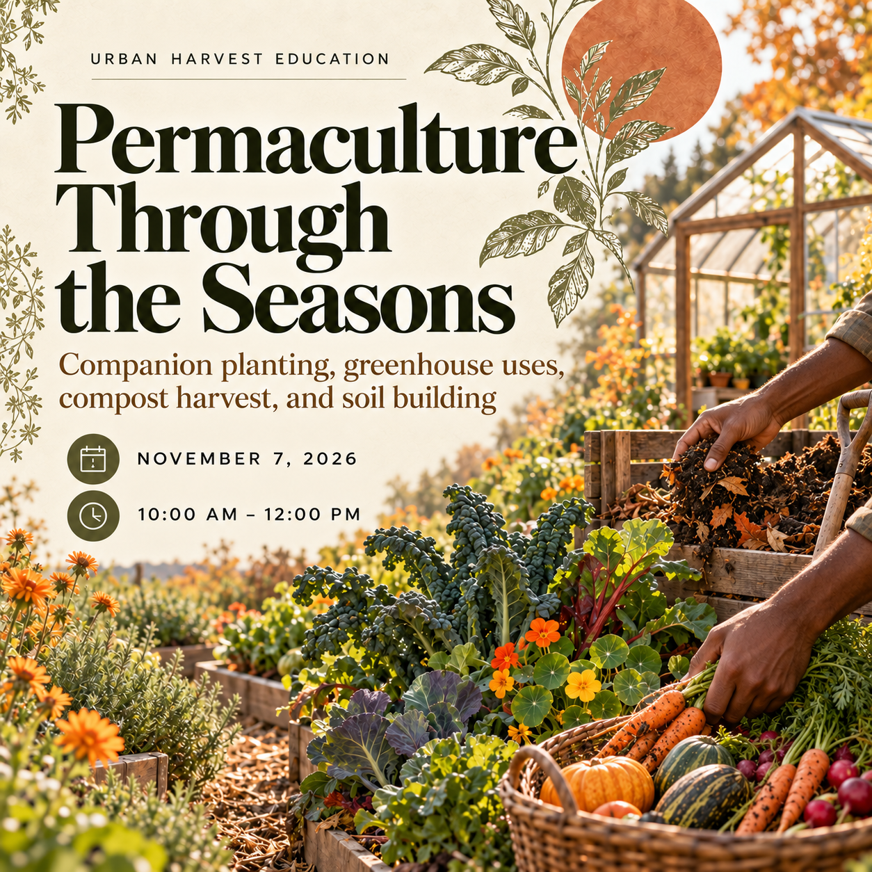 Roots to Resilience: Permaculture Through The Seasons