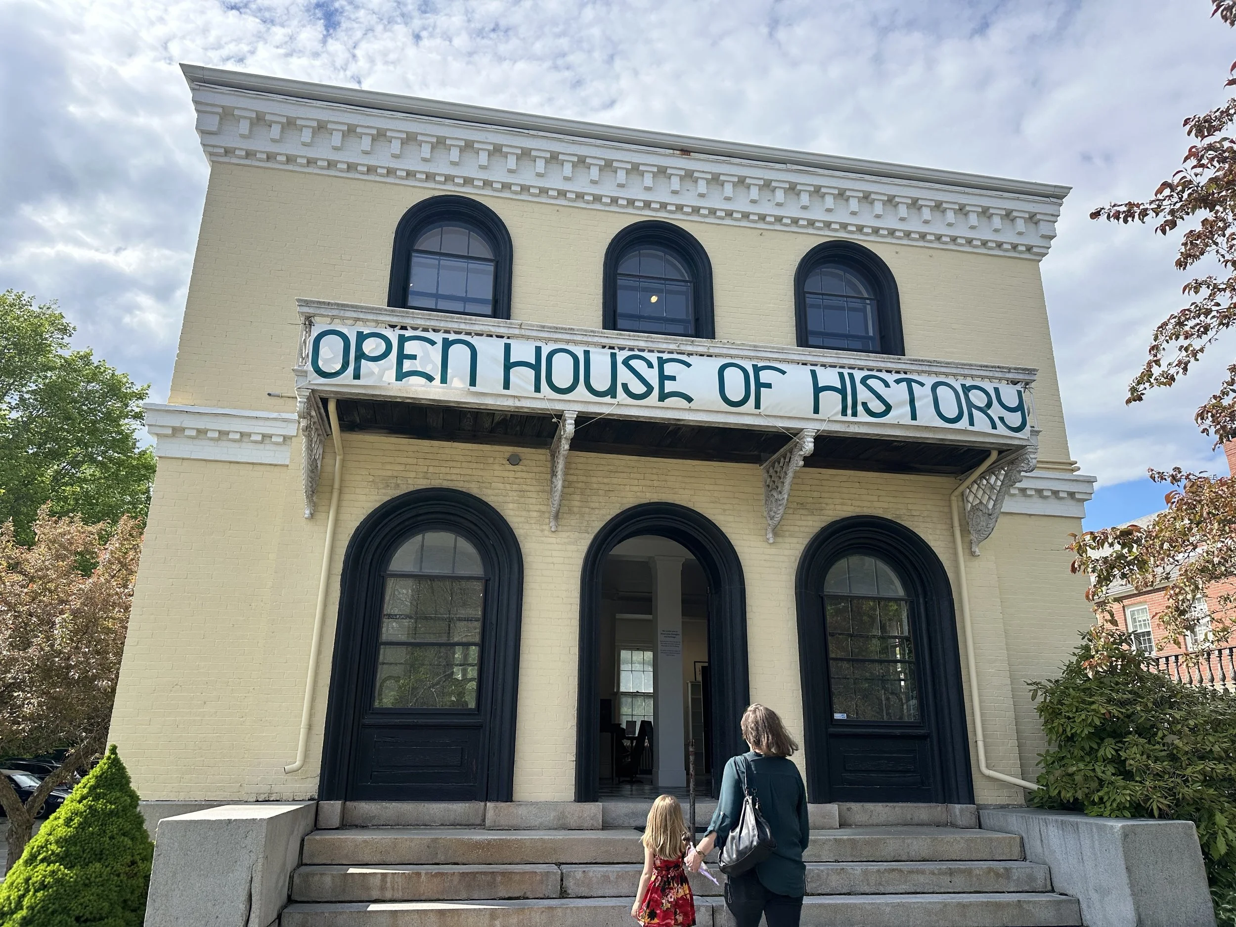 First Open House at the Custom House