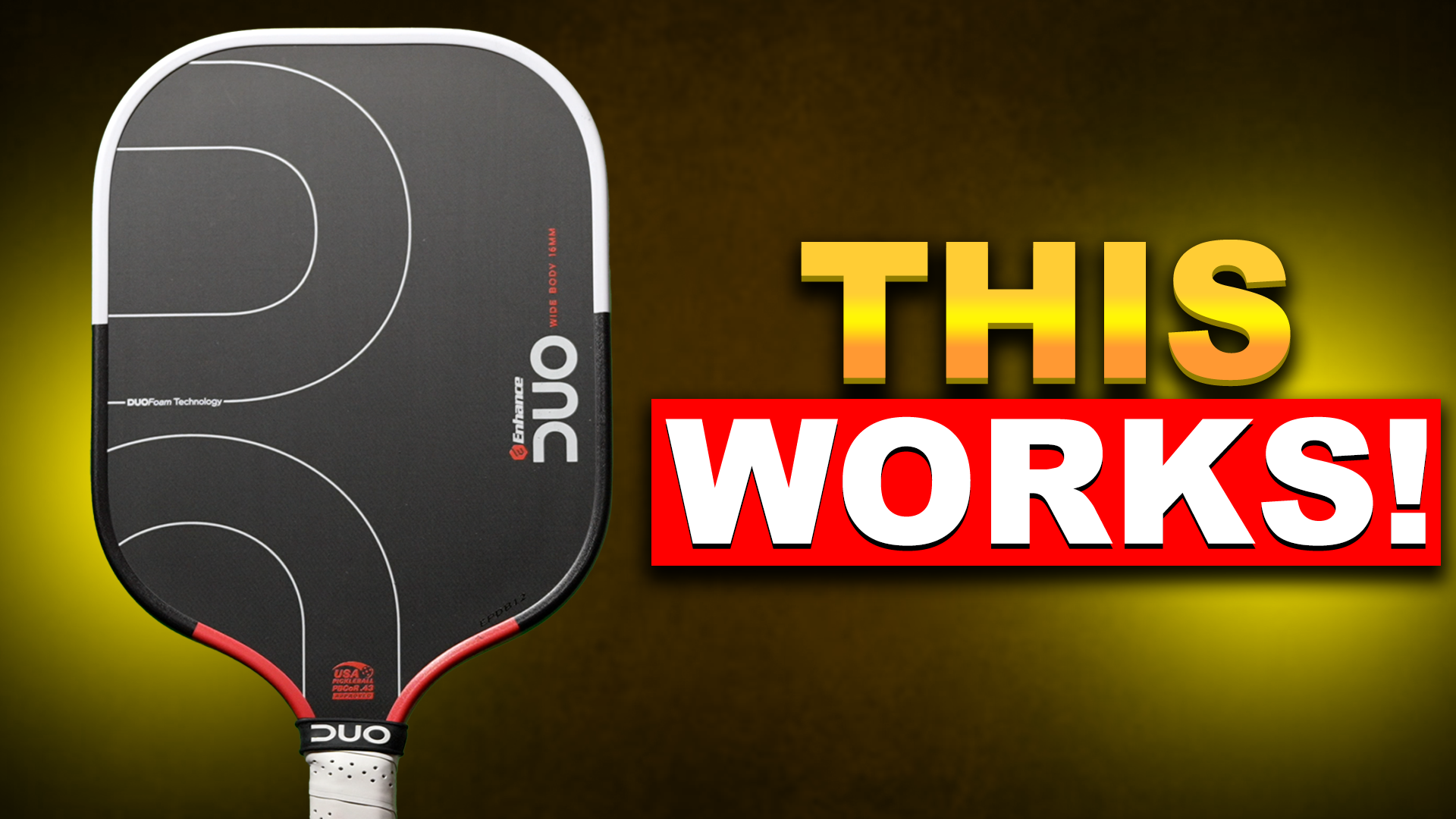 Enhance Pickleball Duo Widebody First Look: Same Great Feel in a New Shape