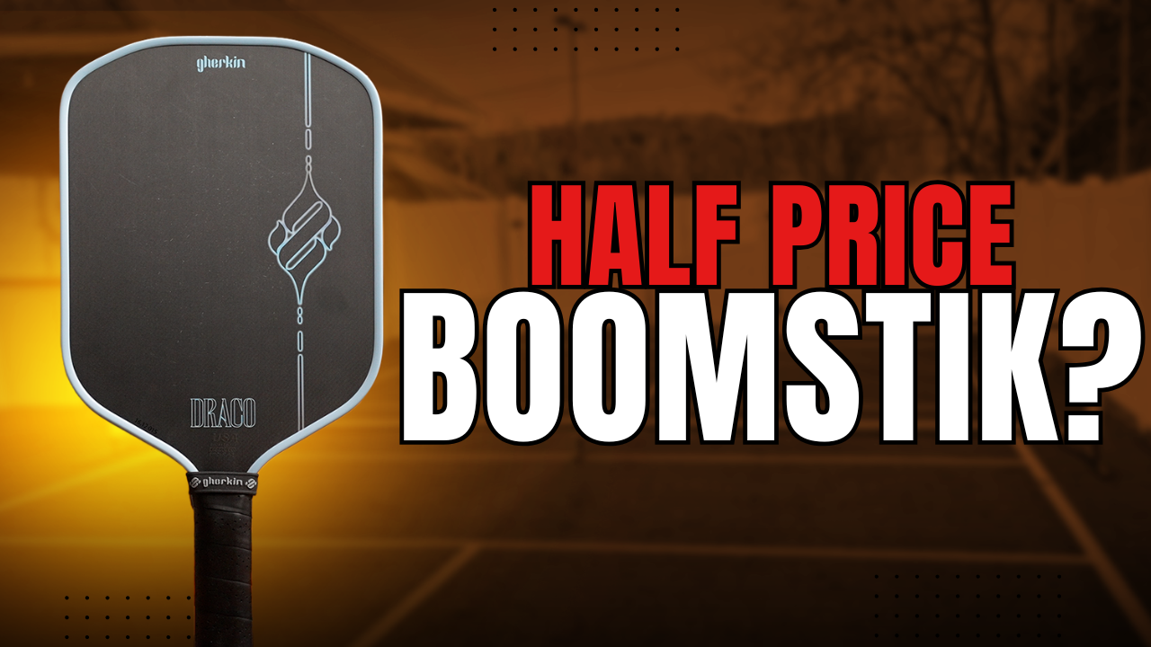 Gherkin Draco Review: A Sleeper Foam Core Paddle with Big Pop and Value