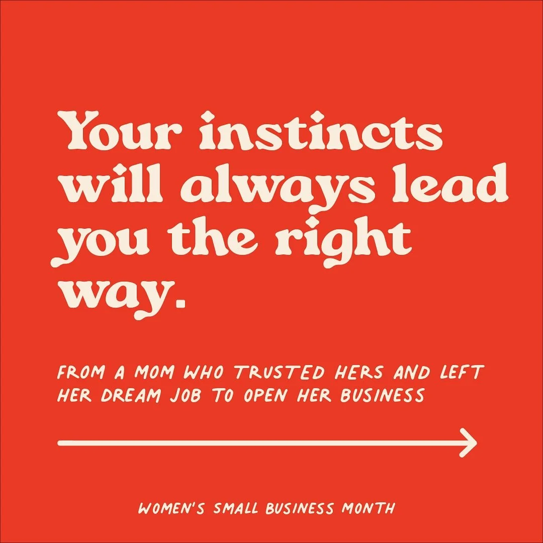 Before opening @psychotherapyservicesal, @cwclev had worked for years to land her dream job. When she finally did, she realized it wasn't a match with other priorities in her life. It seemed off the wall to leave, but she decided to trust her gut. 

