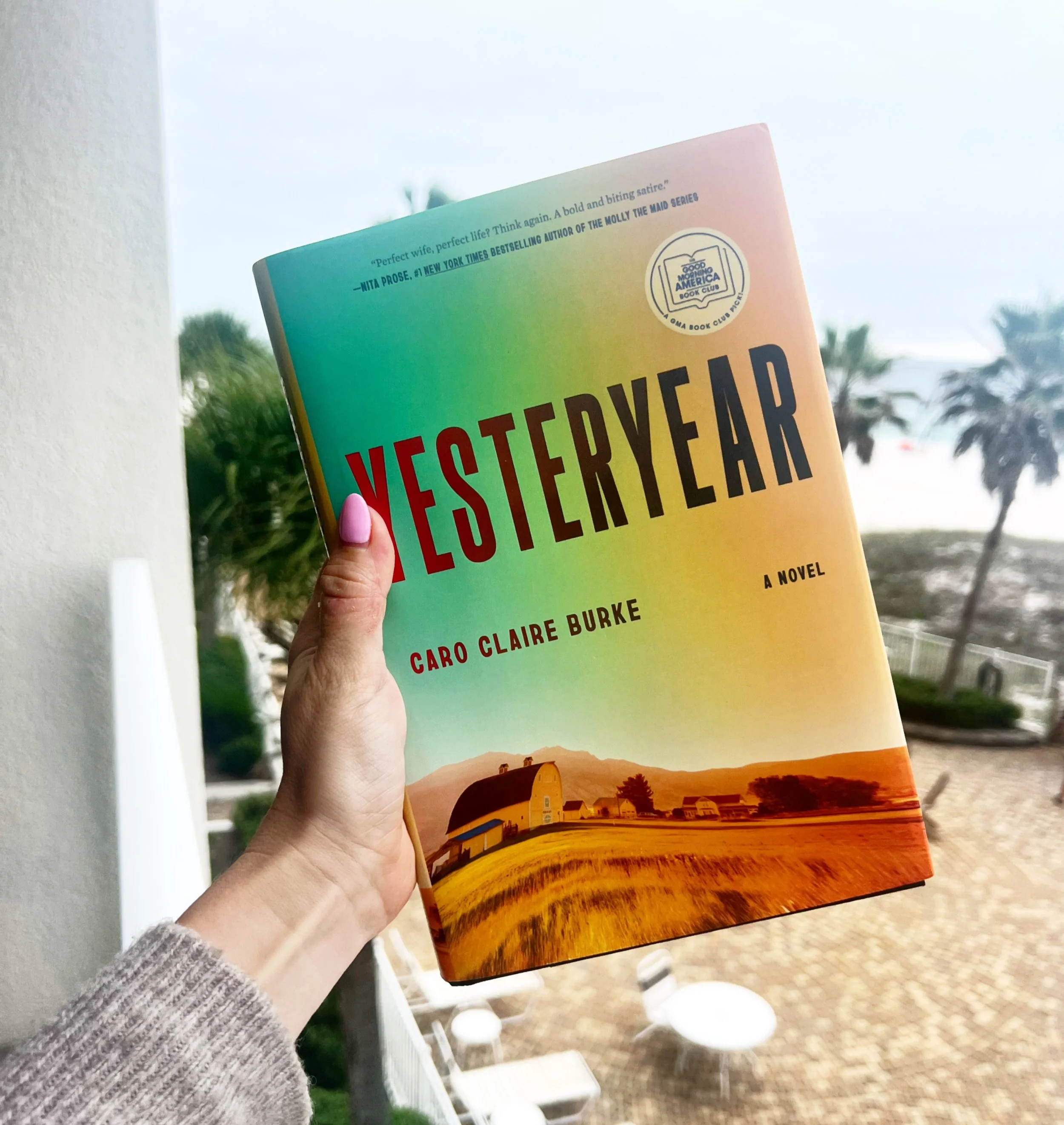Next book club will be June 29 and the book is Yesteryear by @caroclaireburke! I've read 250 pages in the last 24 hours and can already tell this is going to be one of my fav books of all time 👏 location TBD!