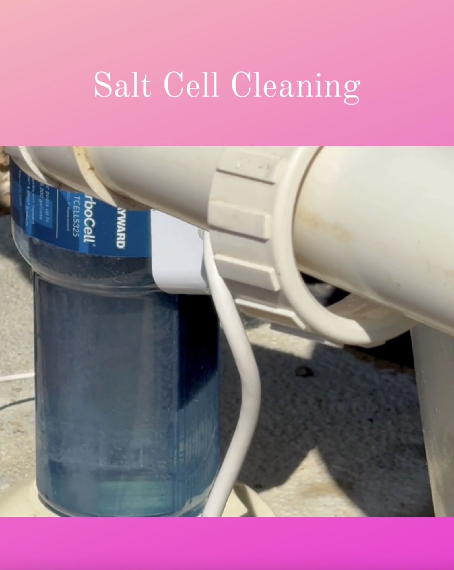 🧂✨ Salt Cell Cleaning: Why It Matters for Your Saltwater Pool in North Texas