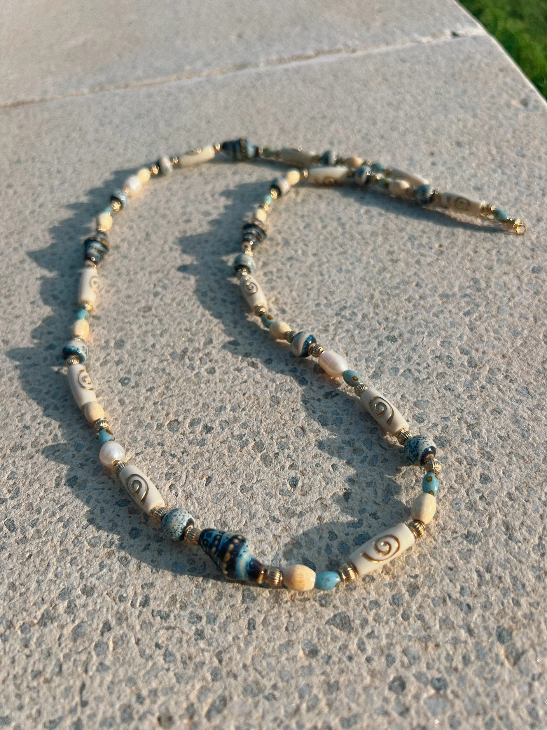 Ocean Sand Muse Necklace
