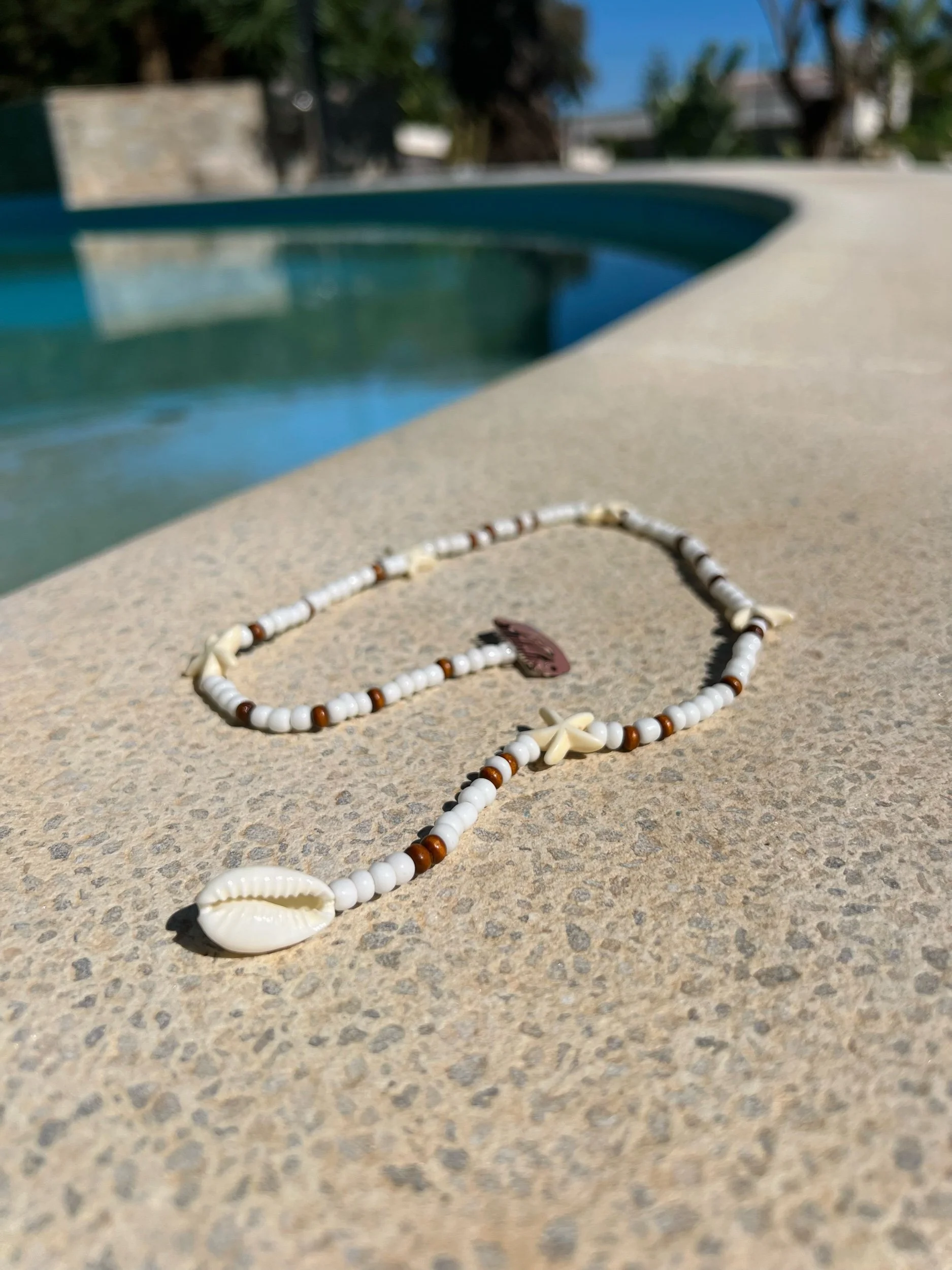 Sandy Coconut Hair Clips