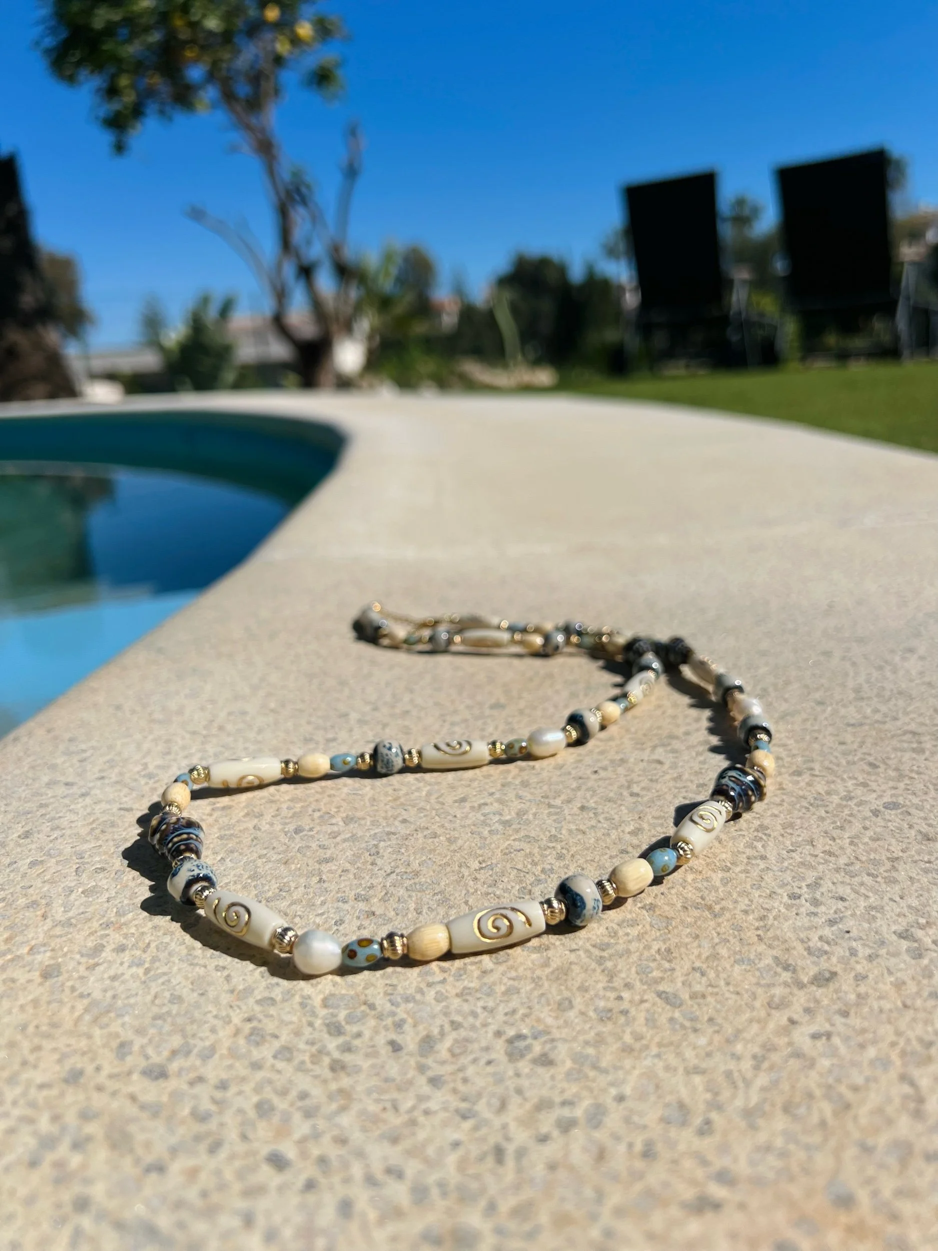 Ocean Sand Muse Necklace