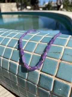 Orchid Ocean Necklace