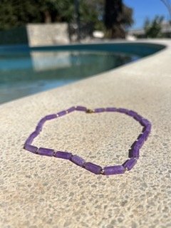 Orchid Ocean Necklace