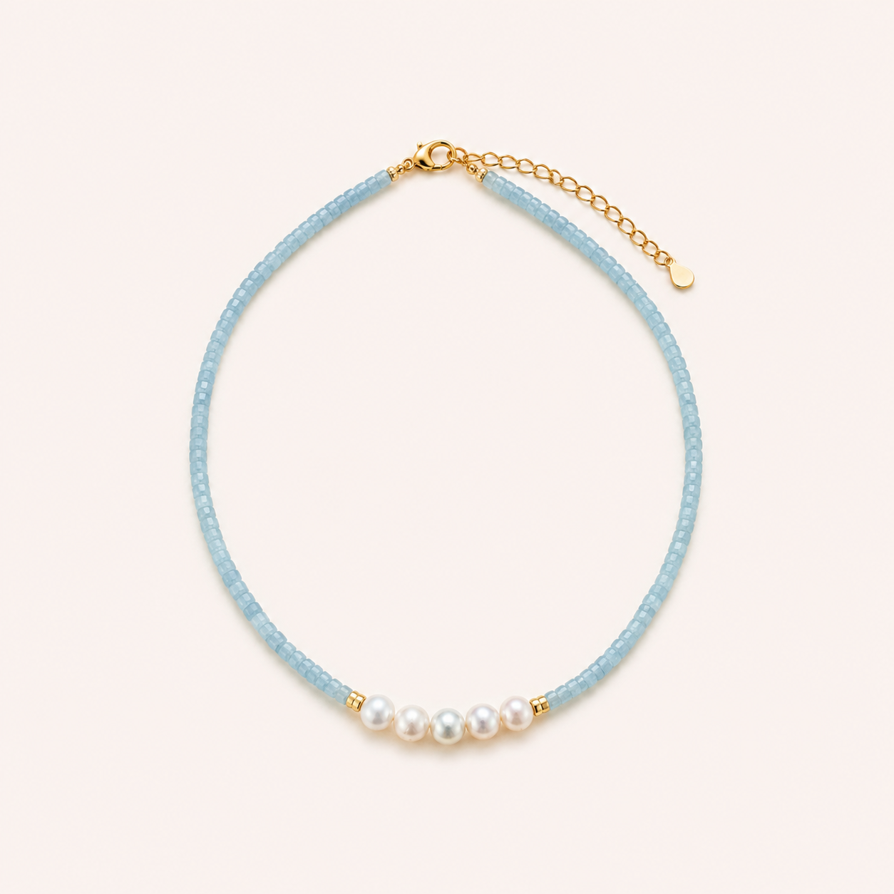 Ocean Whisper Pearl Necklace