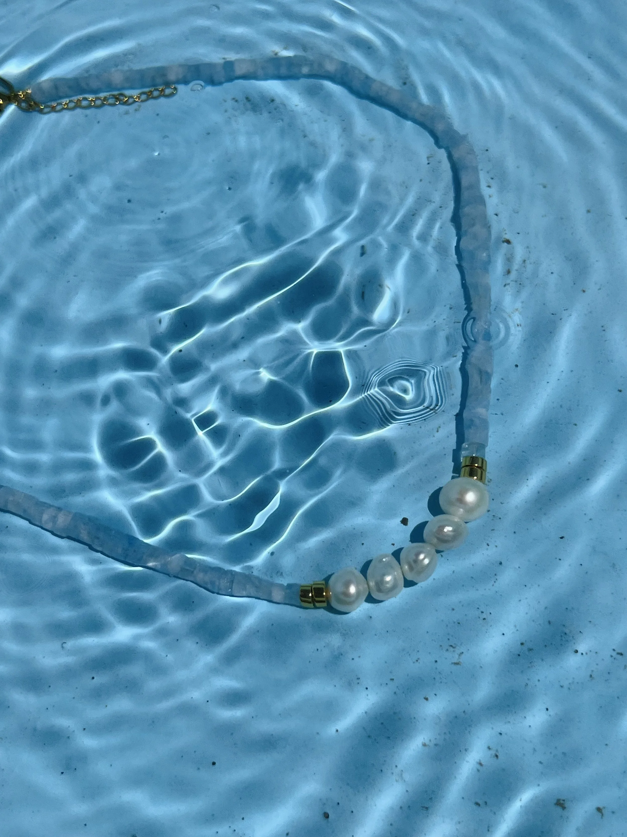 Ocean Whisper Pearl Necklace