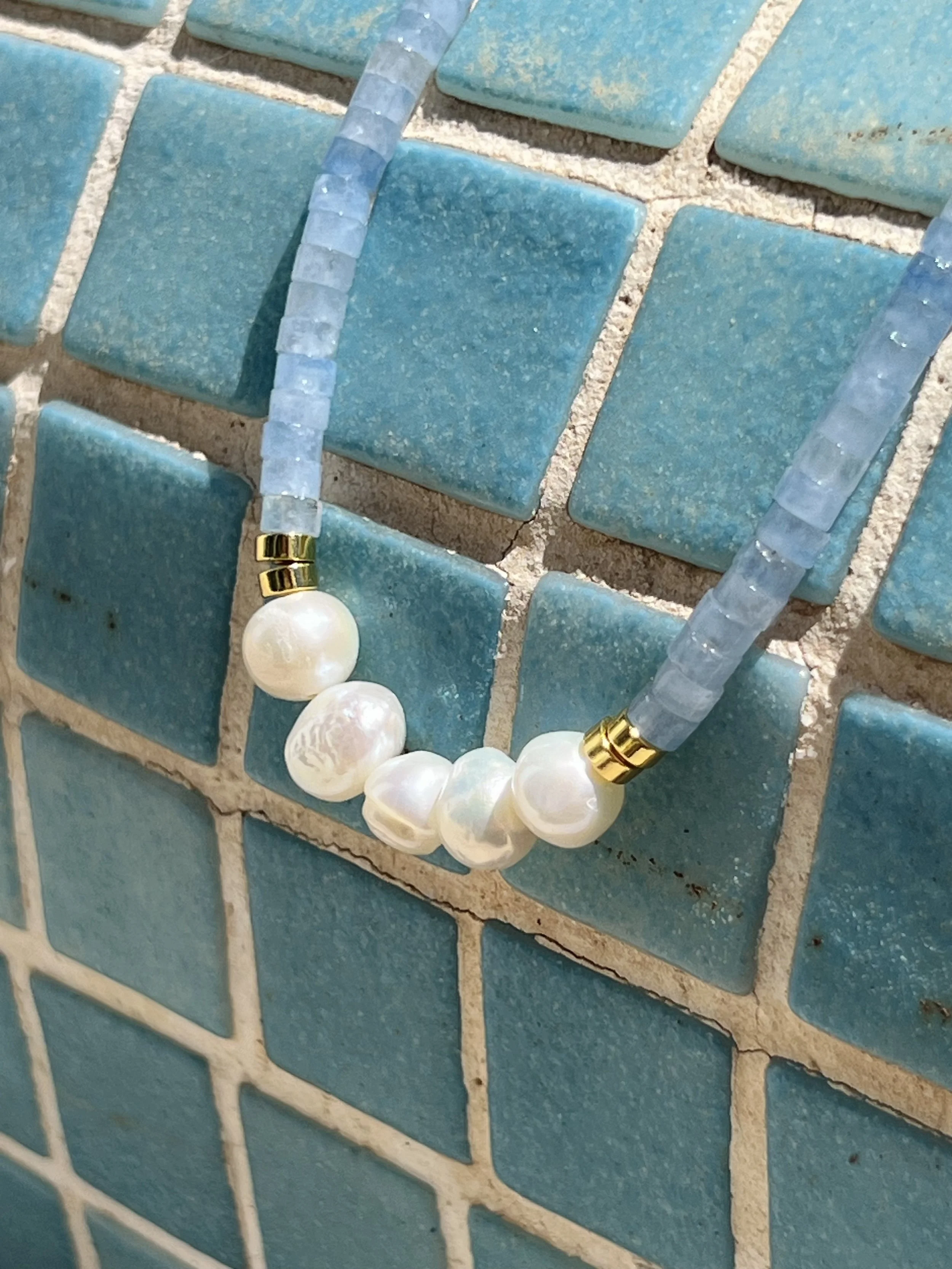 Ocean Whisper Pearl Necklace