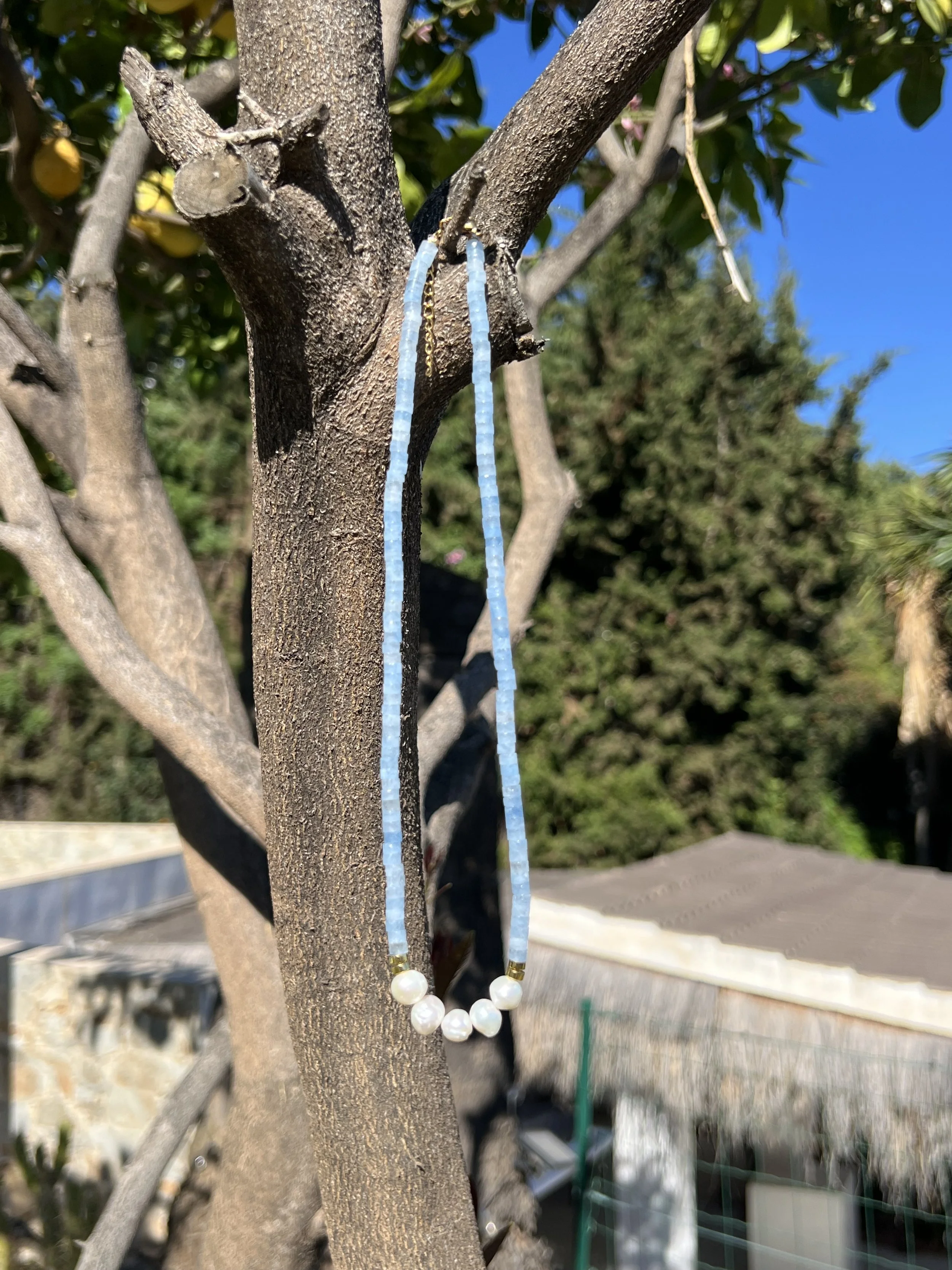 Ocean Whisper Pearl Necklace