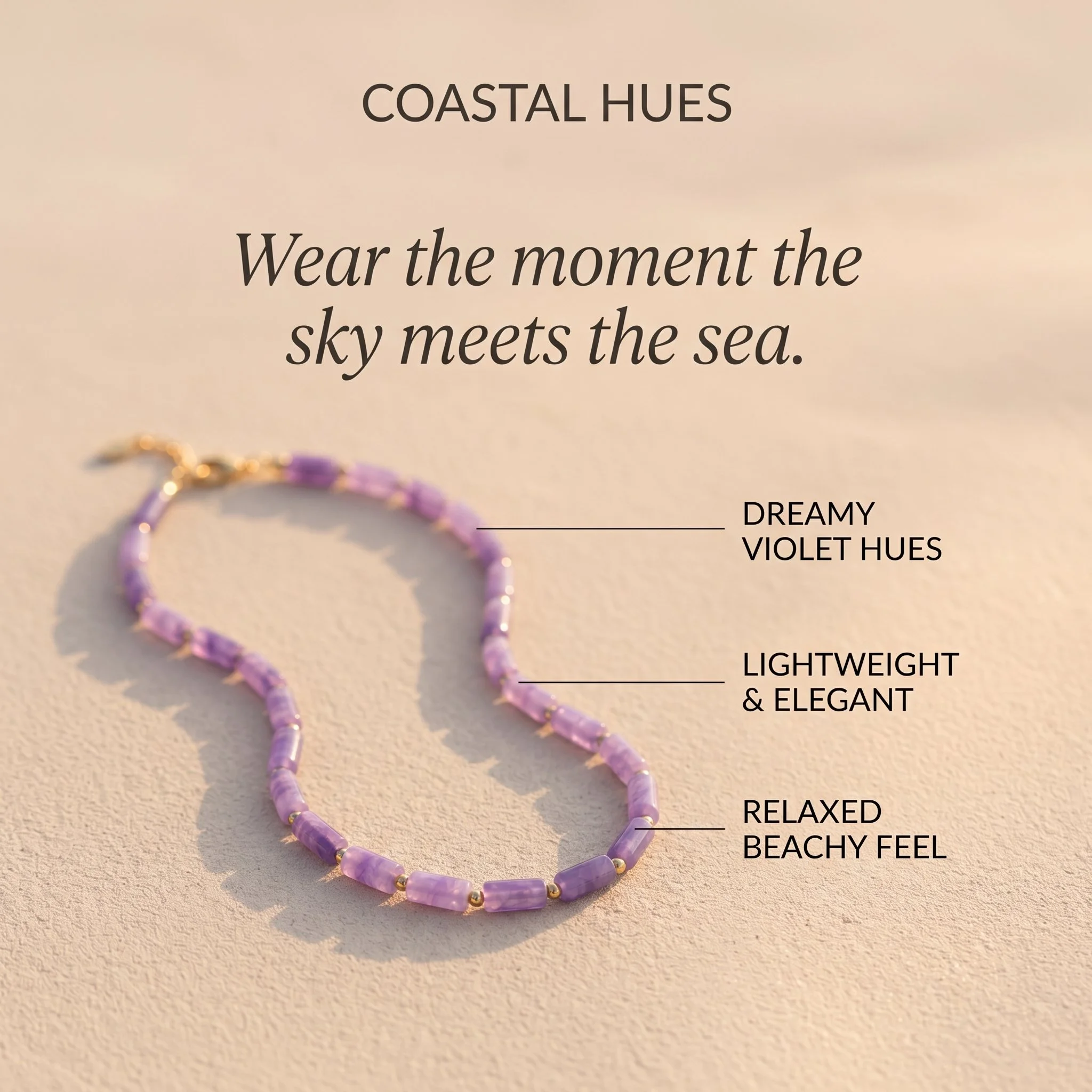 Orchid Ocean Necklace