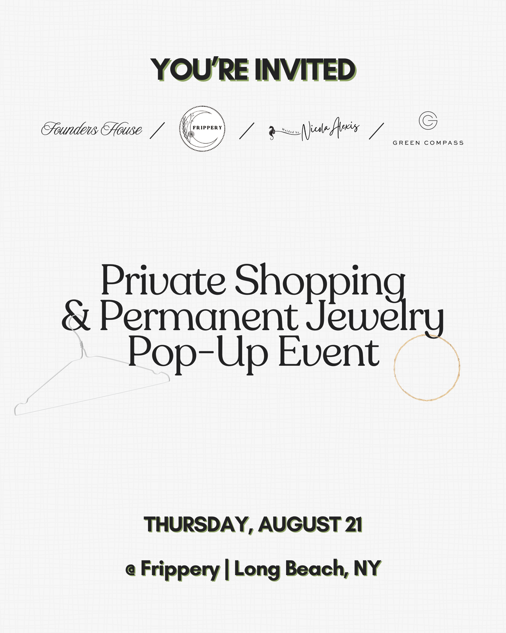 Private Shopping and Permanent Jewelry Pop Up