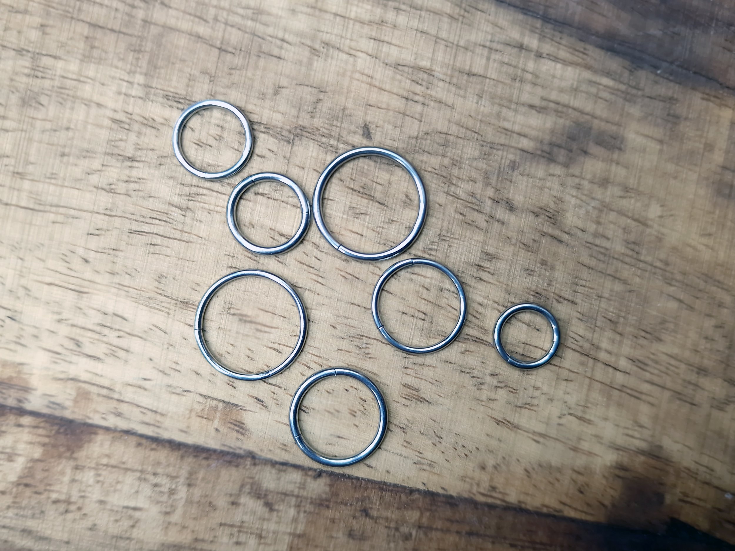 Hinged Segment Ring - Titanium