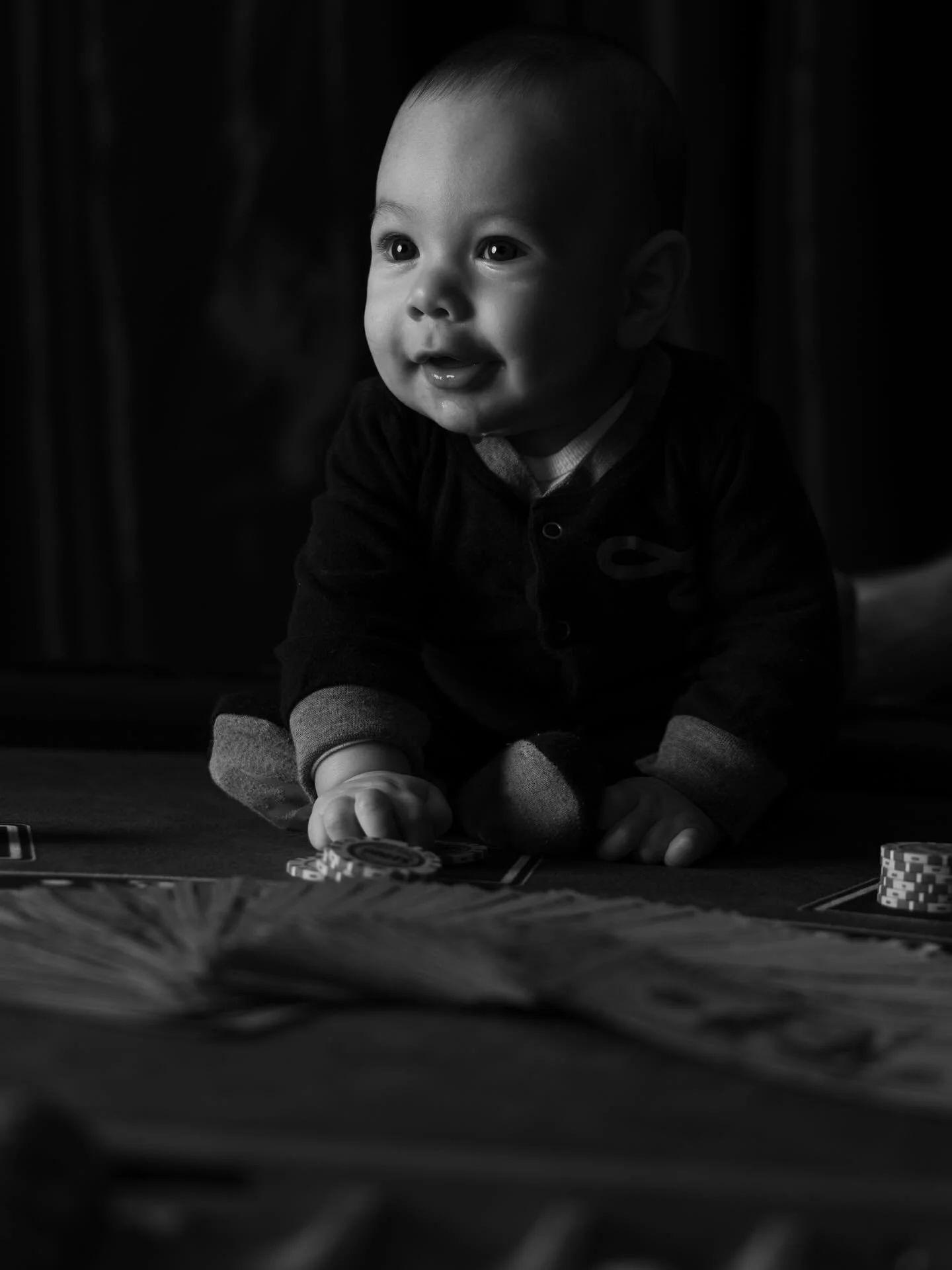 Stackin&rsquo; chips and stealing hearts &mdash; one smile at a time. 

&bull;
&bull;
&bull;
&bull;
&bull;
#babyphotography #baby #newbornphotography #babyphotoshoot #newborn #babyboy #newbornphotographer #babyphotographer #photography #newbornbaby #