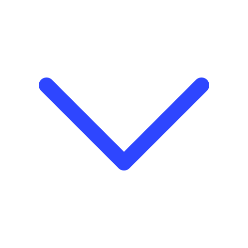 A black icon of a check mark inside a circle with a blue check mark underneath.