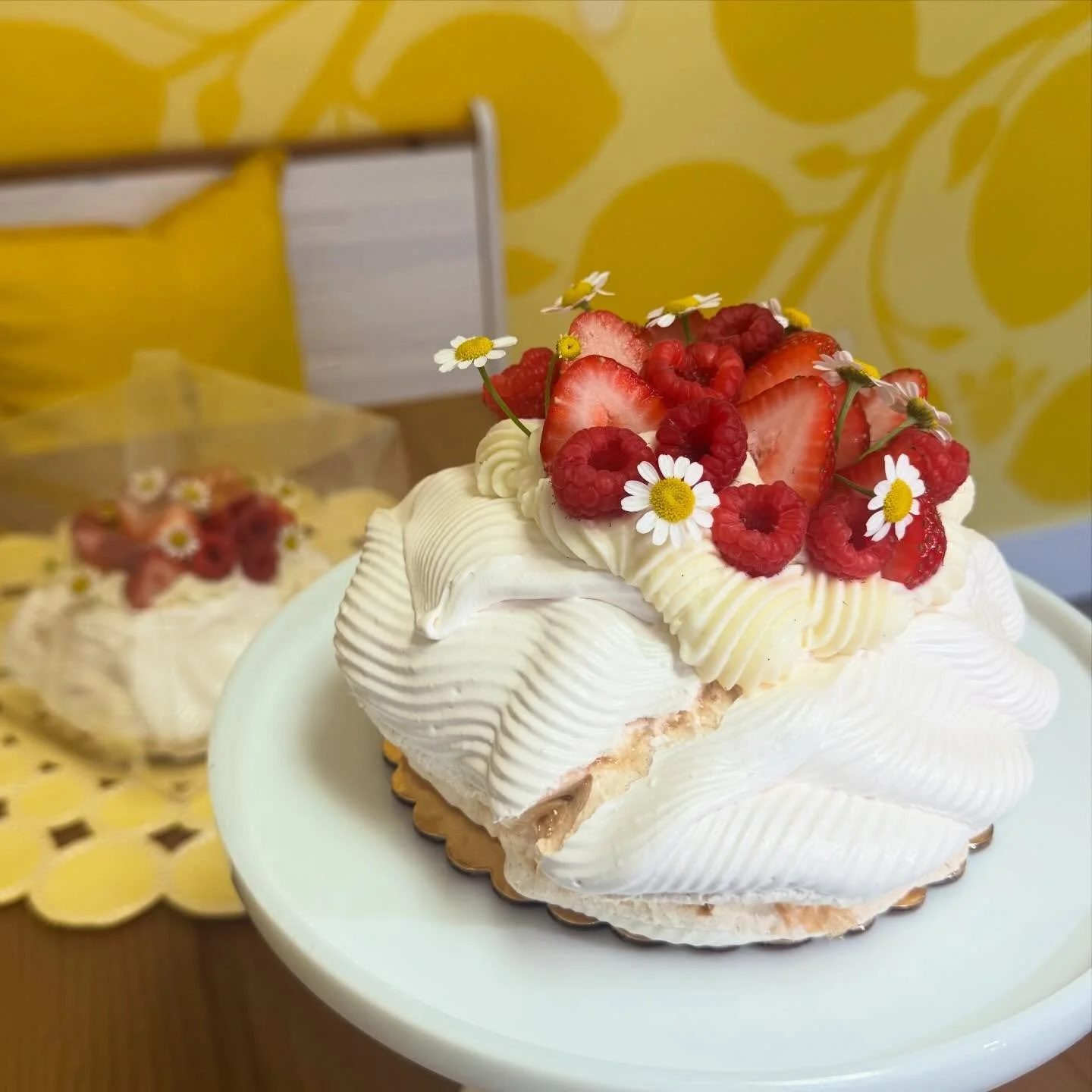✨🌼🍓 Bake Sale Time! 🍓🌼✨

🌼We are excited to announce that we will be making these fluffy pavlovas for Mother&rsquo;s Day next week on  S A T U R D A Y  M A Y  9 T H 

🌼Our recommendation is to come into the bakeshop and pre-order one (or a coup