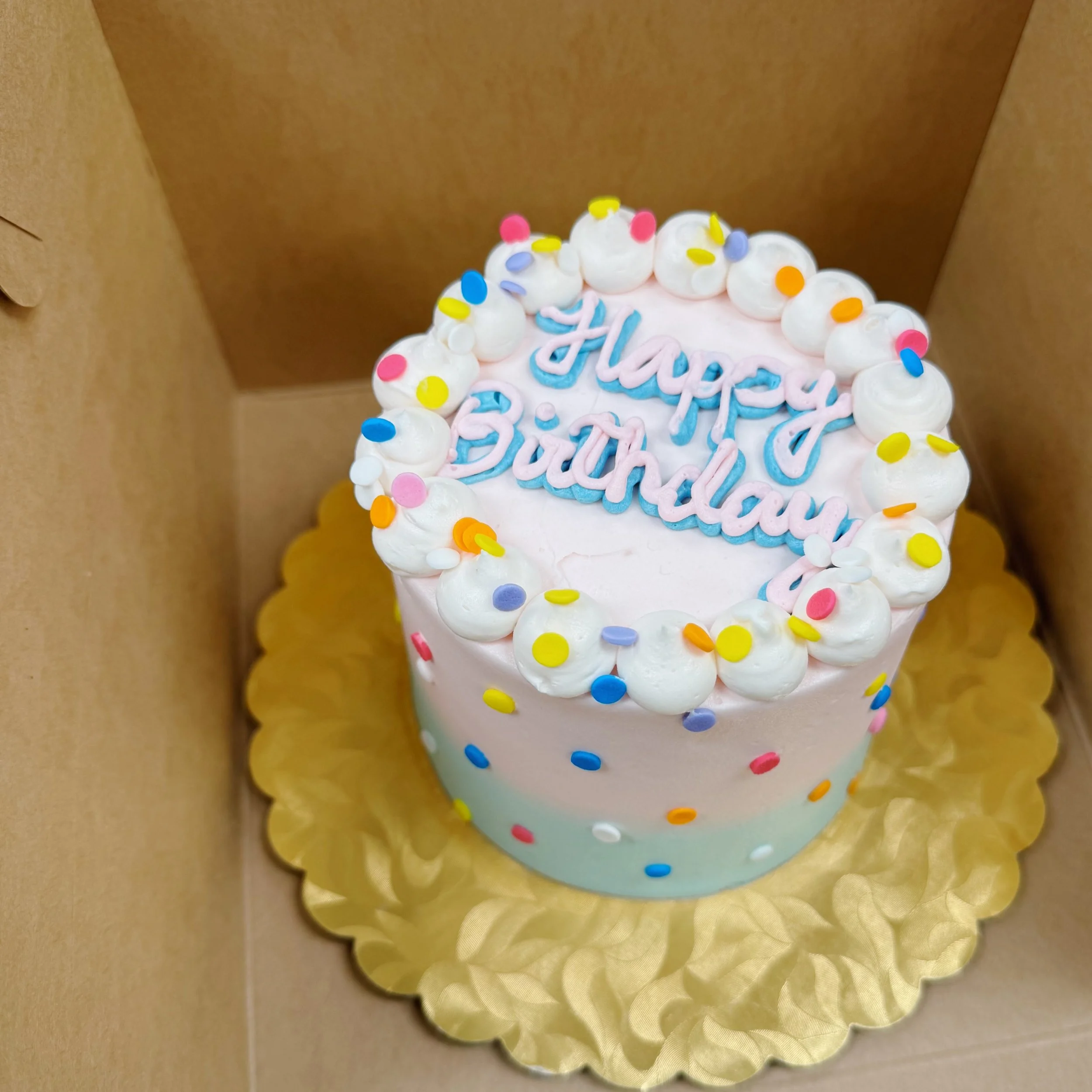 Celebratory cakes and other bakes that have come out of our little bakeshop these past couple months 🎊💖✨